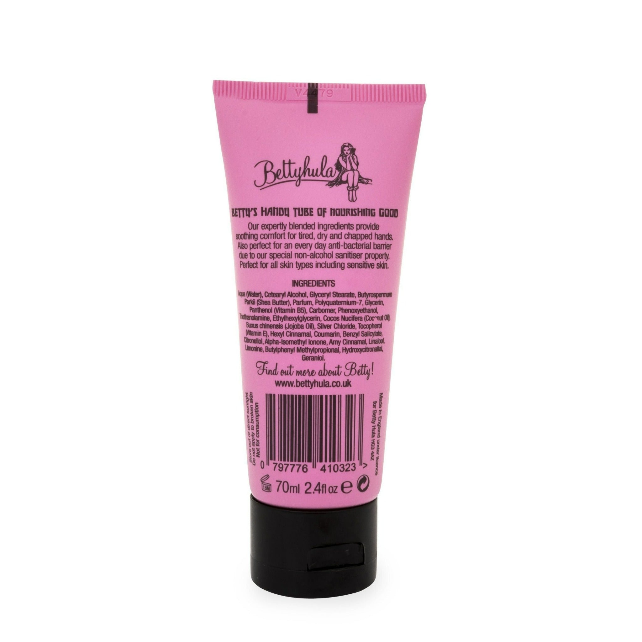 Hand Cream - BETTYHULA Antibacterial Hand Cream - RUM & BLACKCURRANT