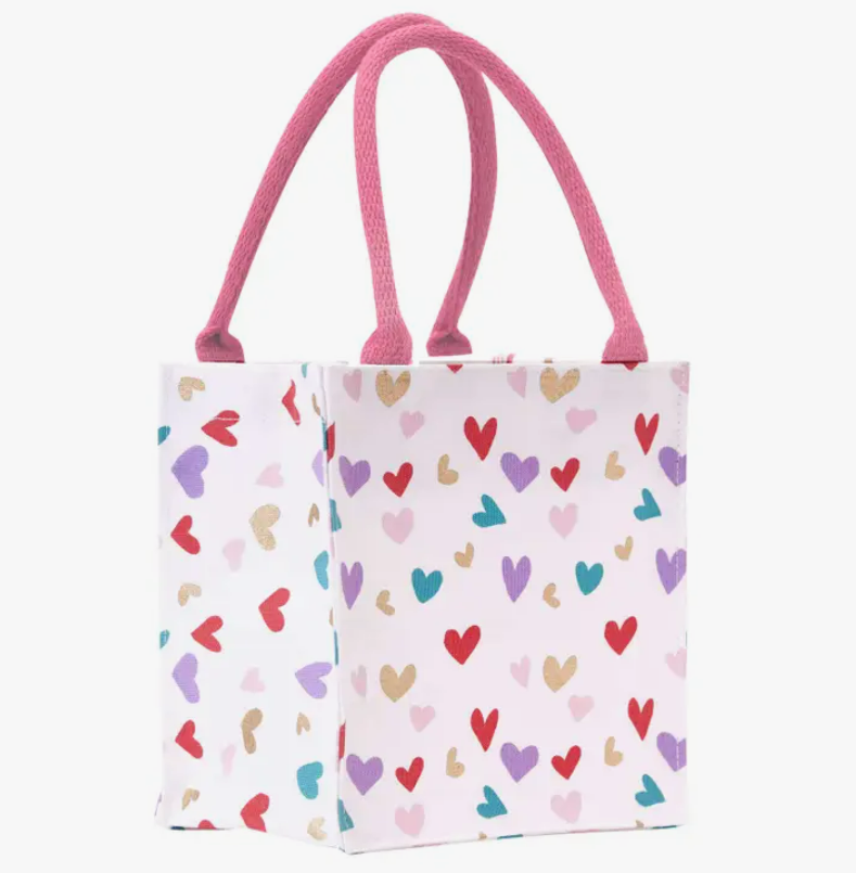 Reusable gift tote bags with fun designs - eco friendly gift wrapping