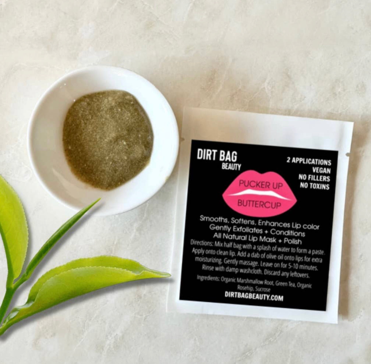 Vegan Lip Mask + Polish- Pucker Up Buttercup