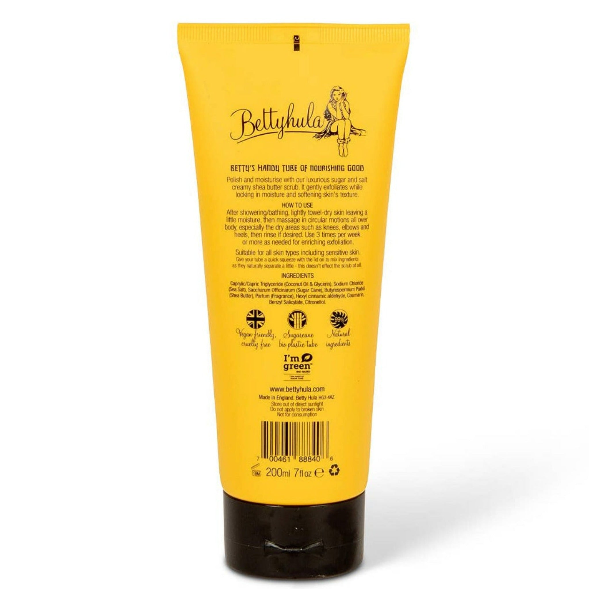 Bettyhula Body Scrub Champagne and Spice