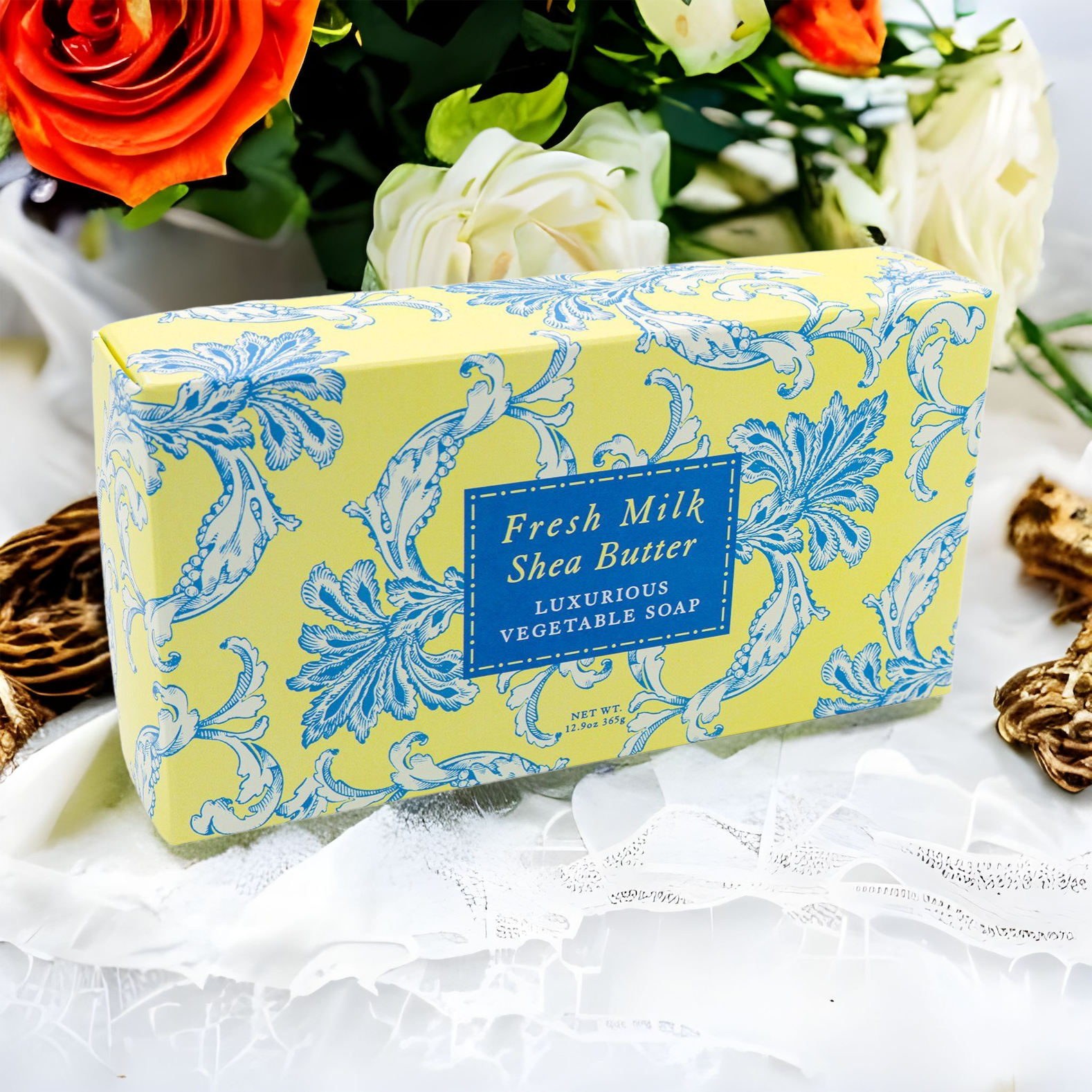 Soaps - GREENWICH BAY Soap Set - FRESH MILK & Shea Butter