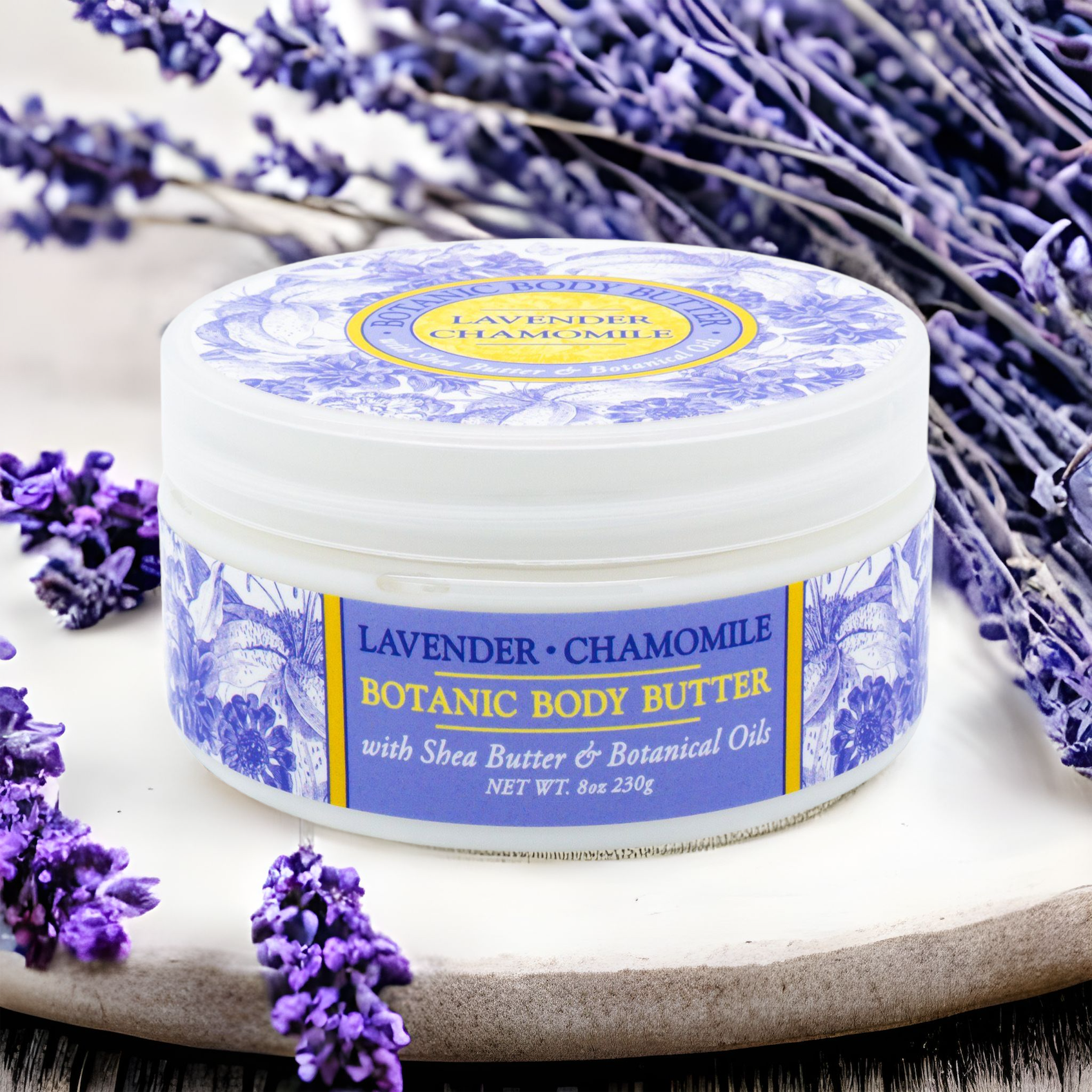 Body Lotion - GREENWICH BAY Body Butter - LAVENDER CHAMOMILE