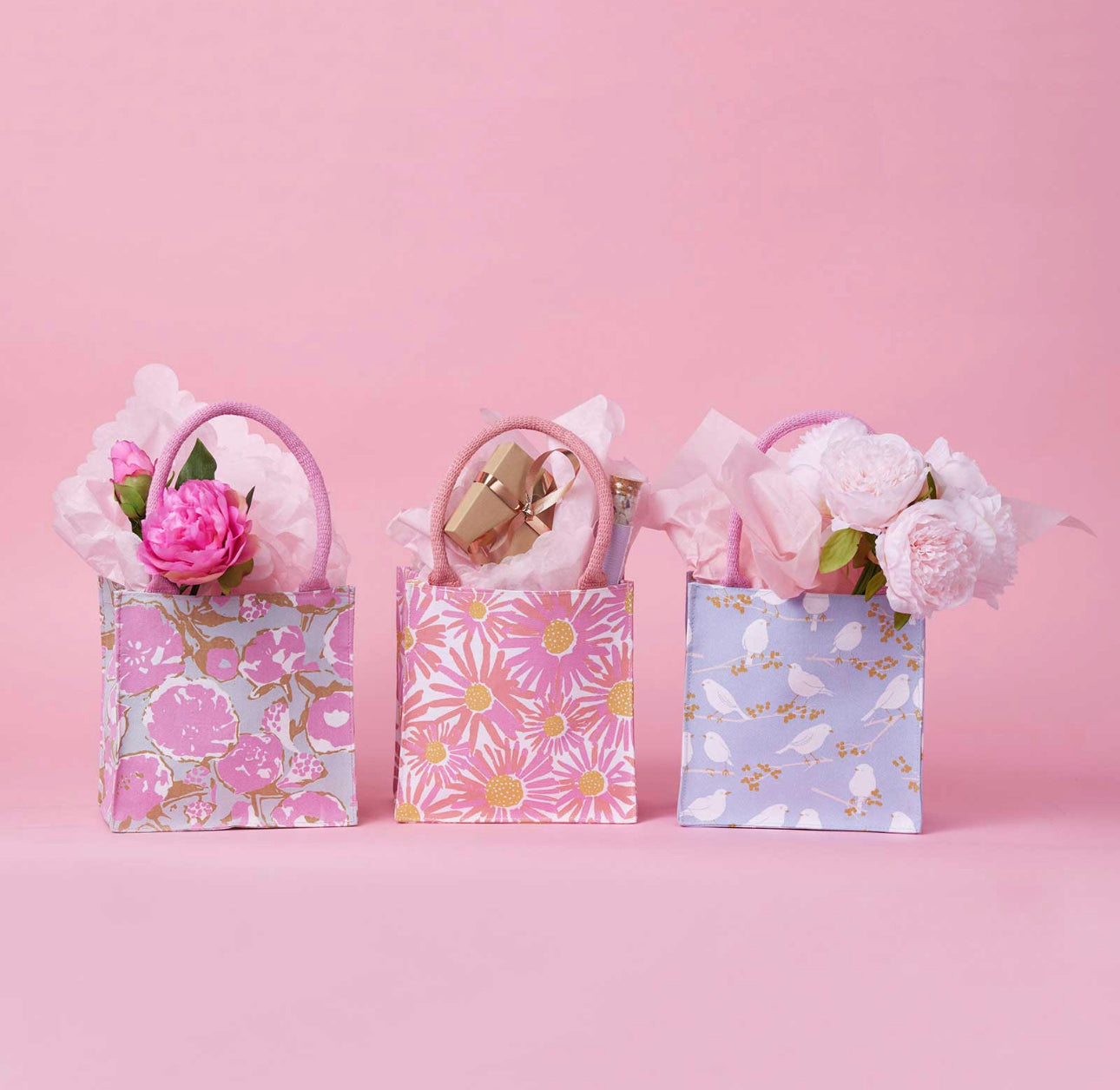 Reusable gift tote bags with fun designs - eco friendly gift wrapping