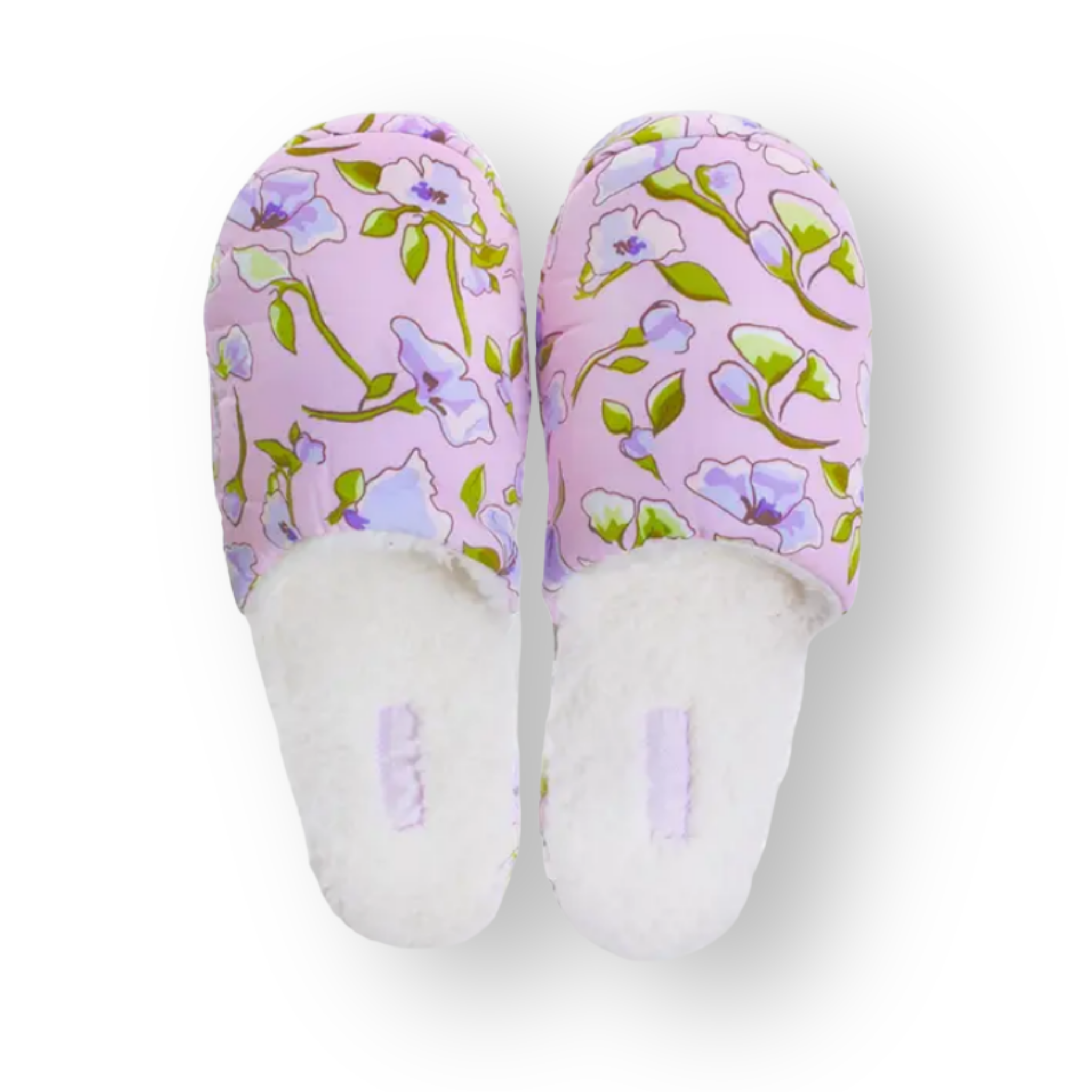 Spa Sister Floral Spa Slippers Lavender