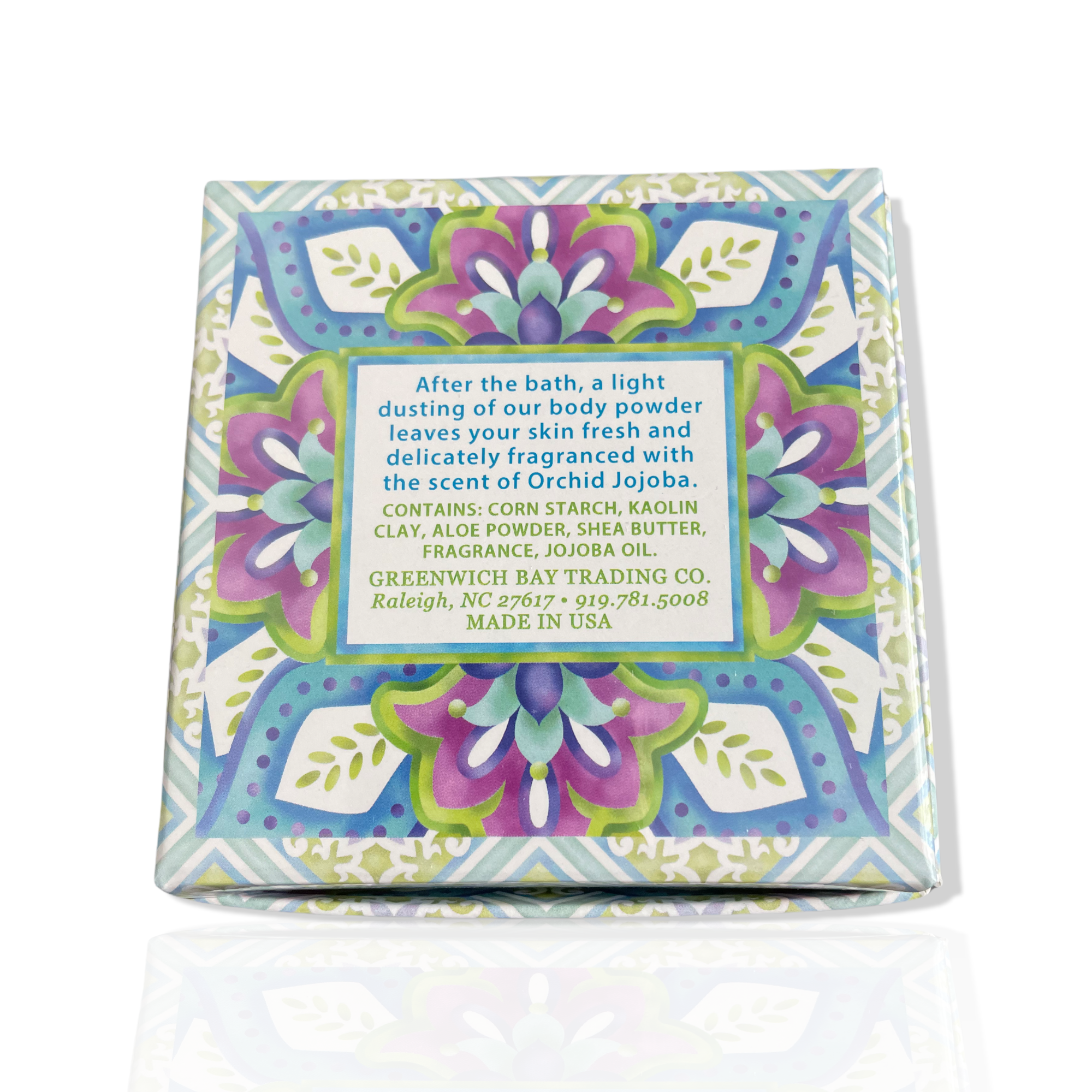 Body Powder - GREENWICH BAY Dusting Powder - ORCHID JOJOBA