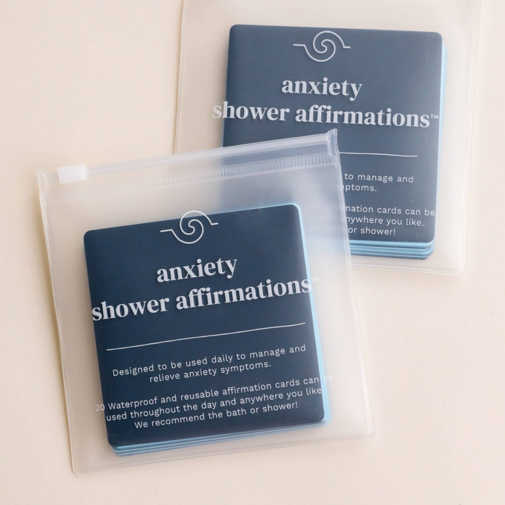 Shower Affirmation™ Cards - Anxiety