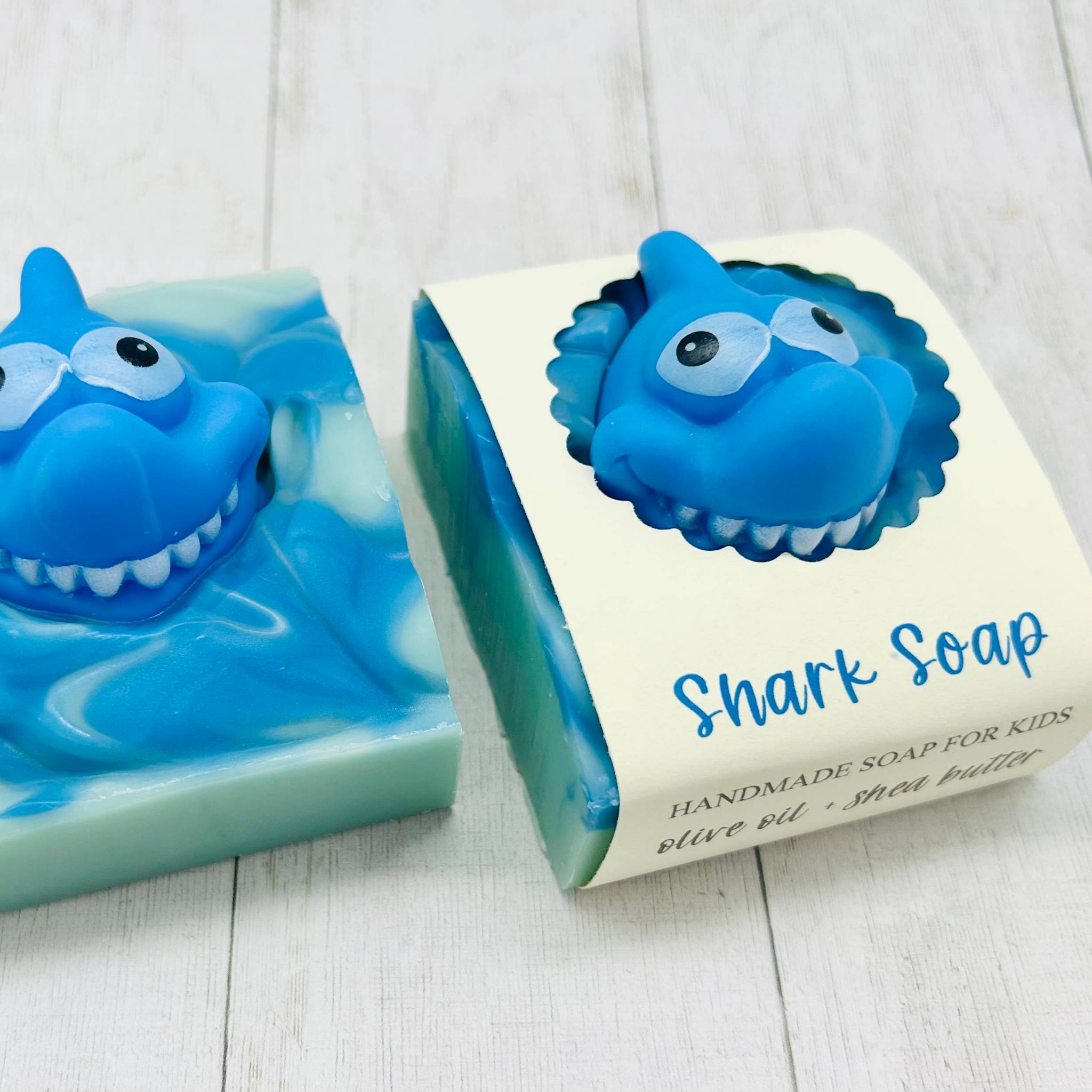 Handmade Soap Bar for Kids - SHARK