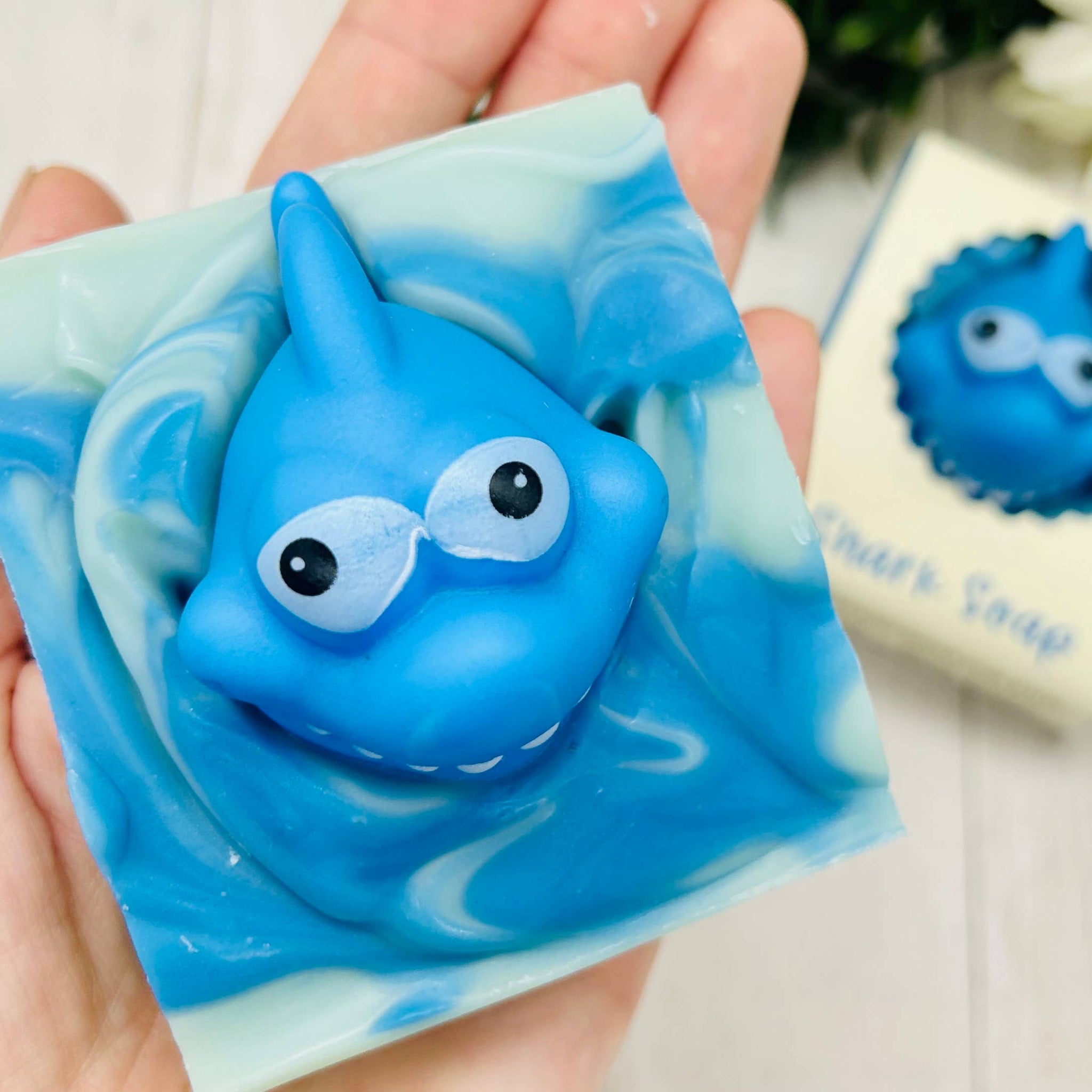 Handmade Soap Bar for Kids - SHARK