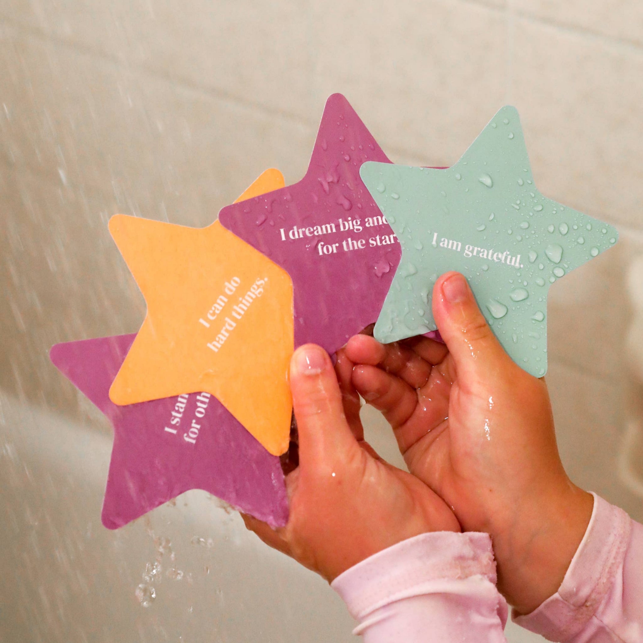 Shower Affirmation™ Cards - EMPOWERING KIDS