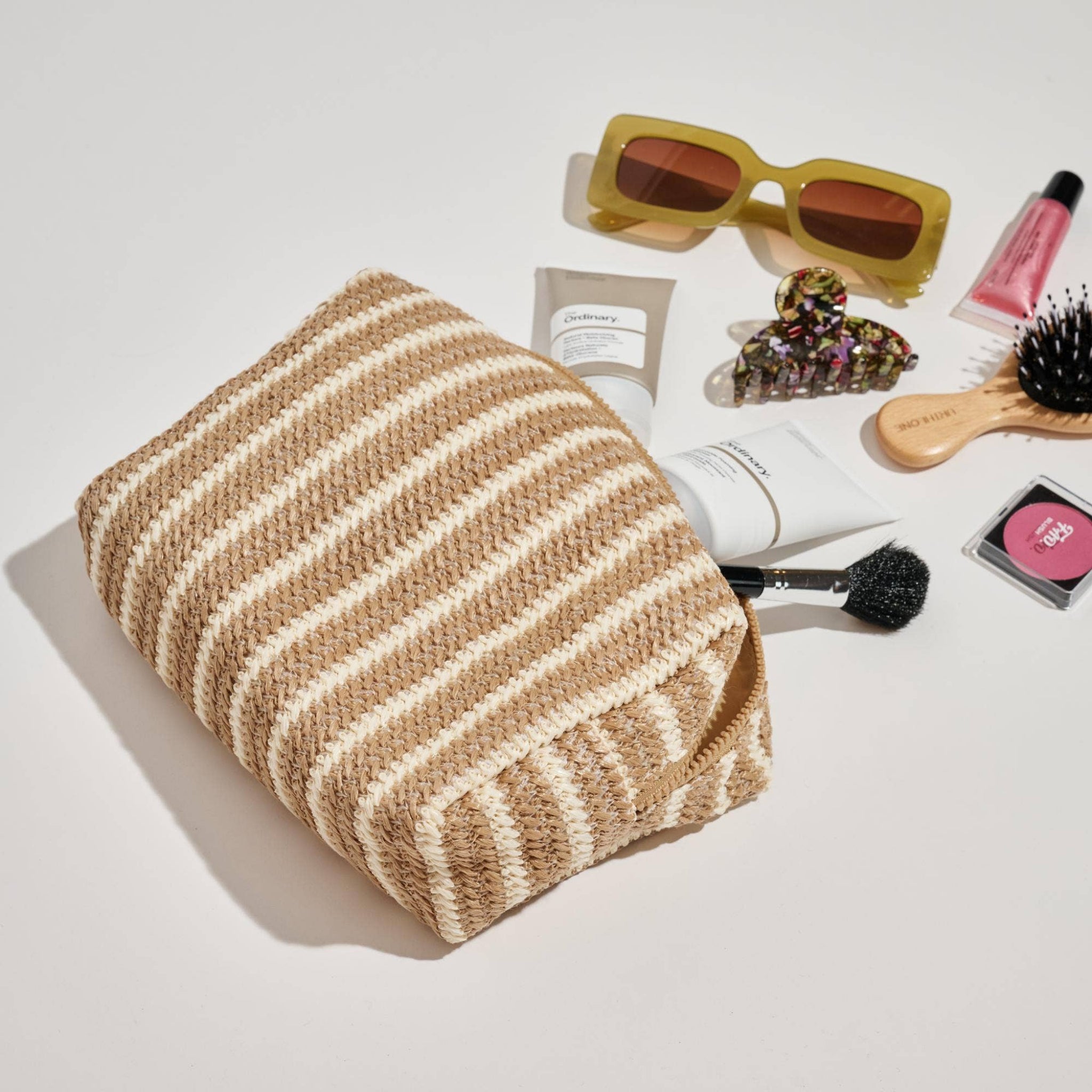 Urban Expressions Coastal Carry Cosmetic Pouch