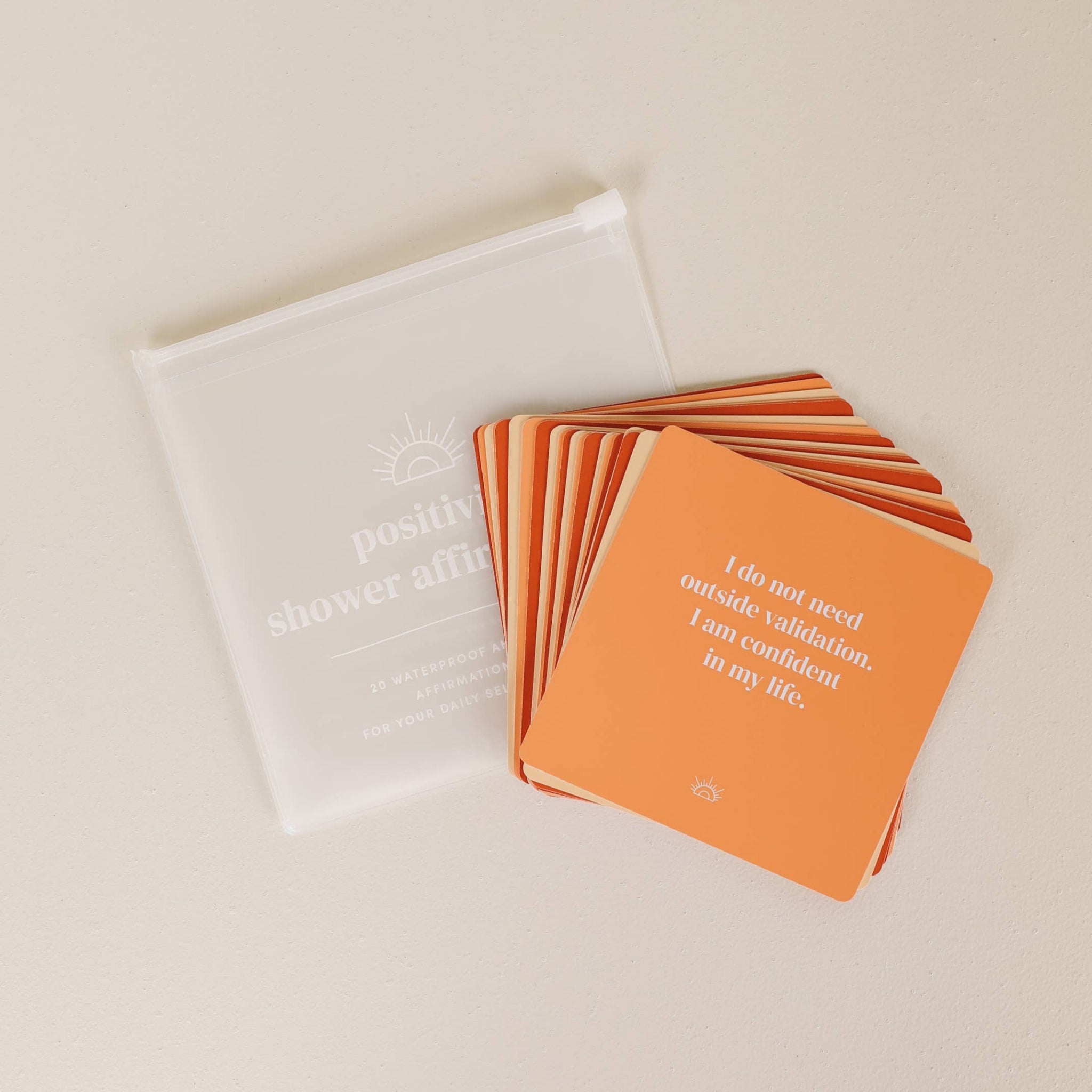 Shower Affirmation™ Cards - POSITIVITY