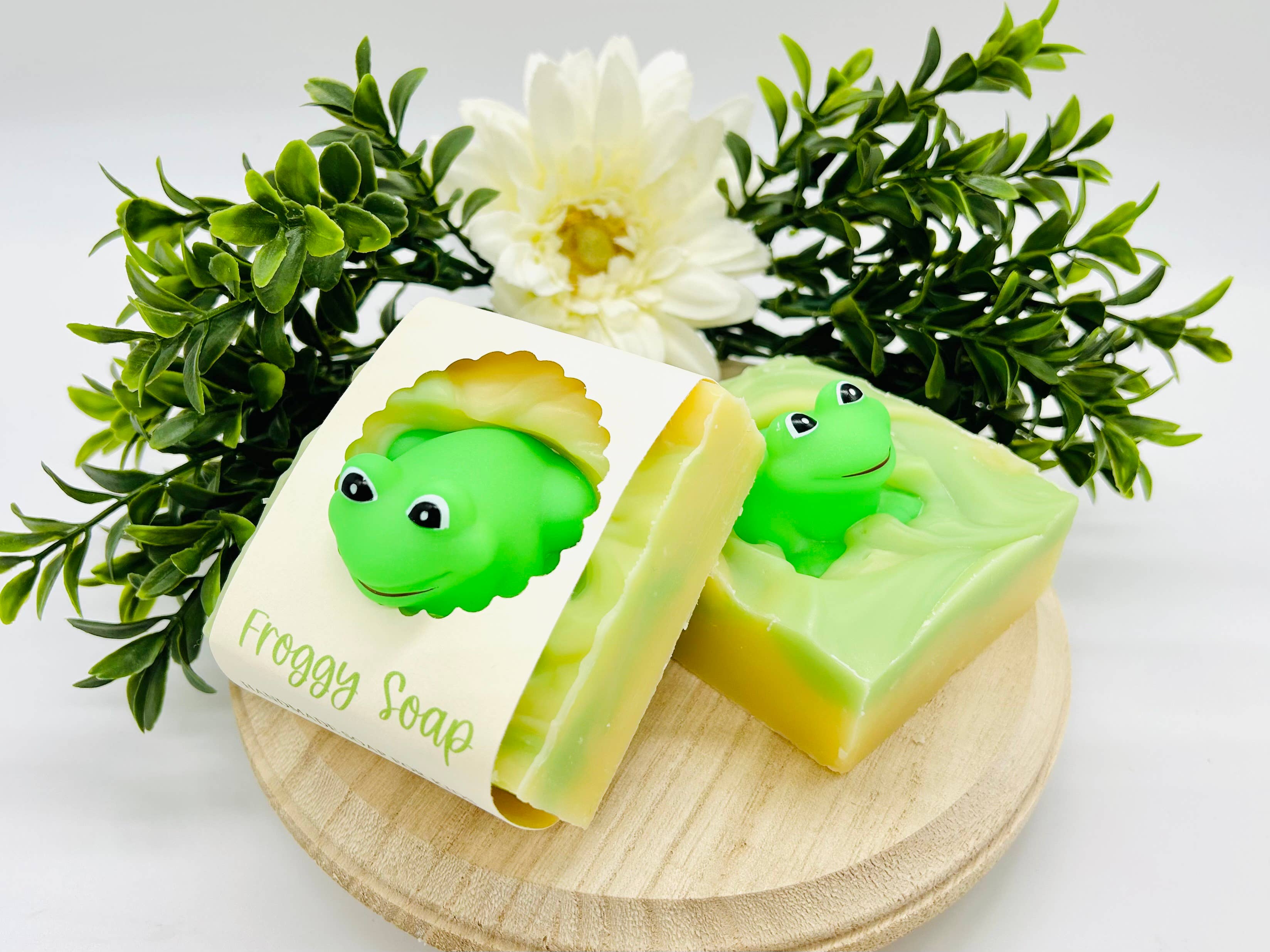 Handmade Soap Bar for Kids - FROGGY