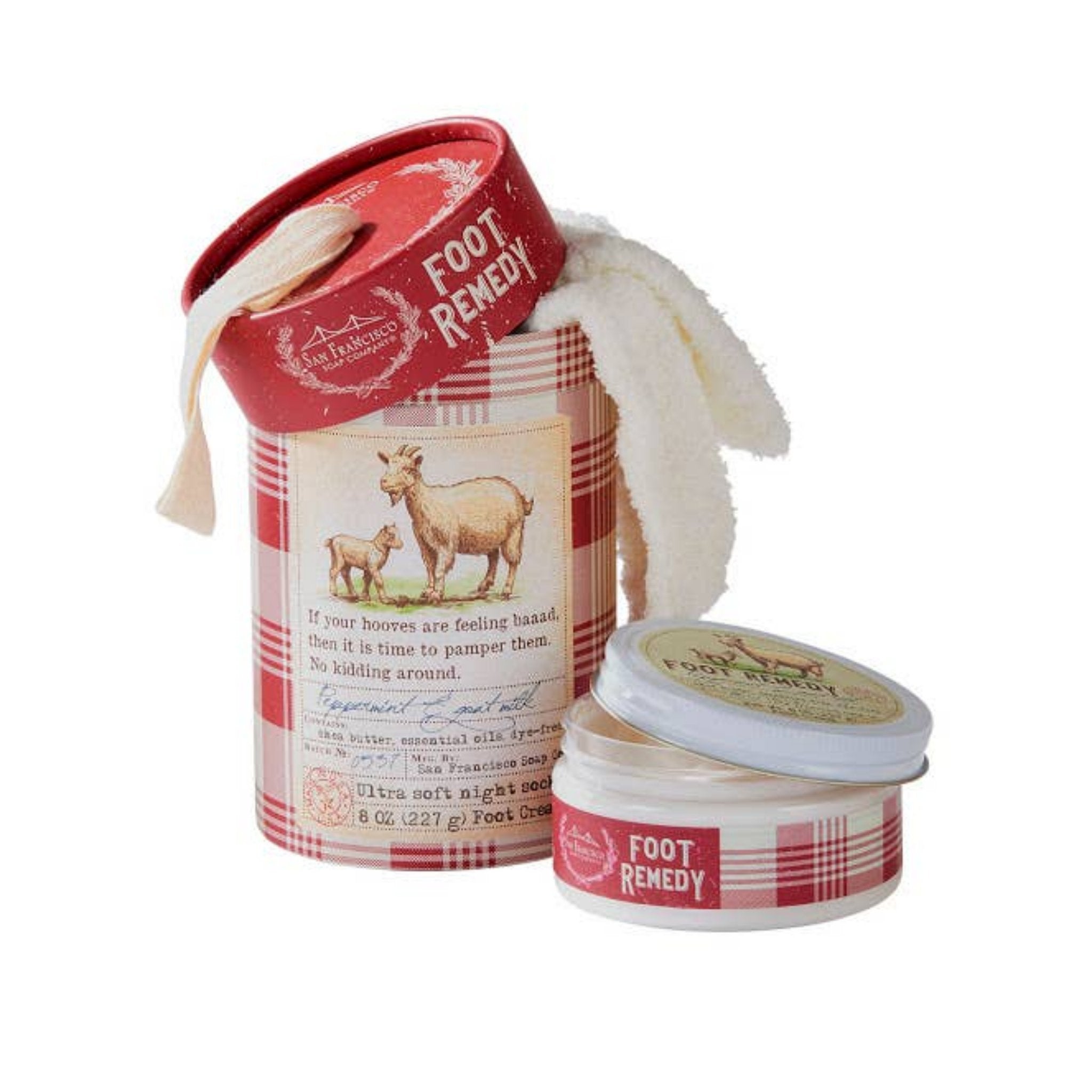 Remedy Foot Kit Peppermint & Goat Milk