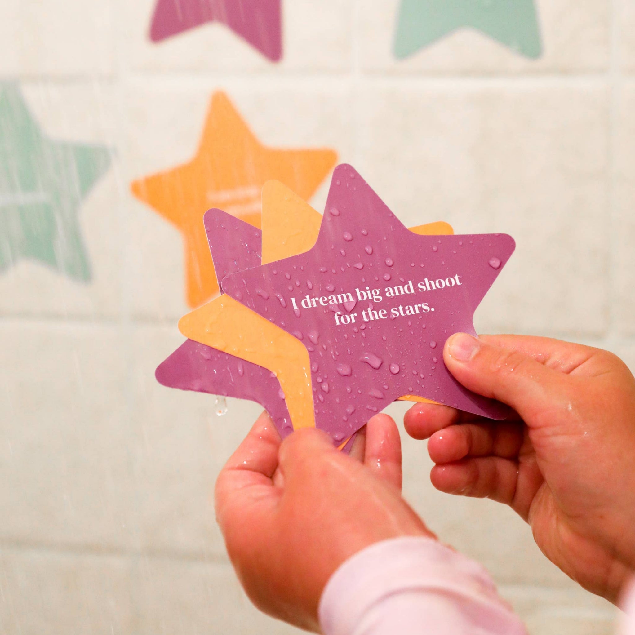 Shower Affirmation™ Cards - EMPOWERING KIDS