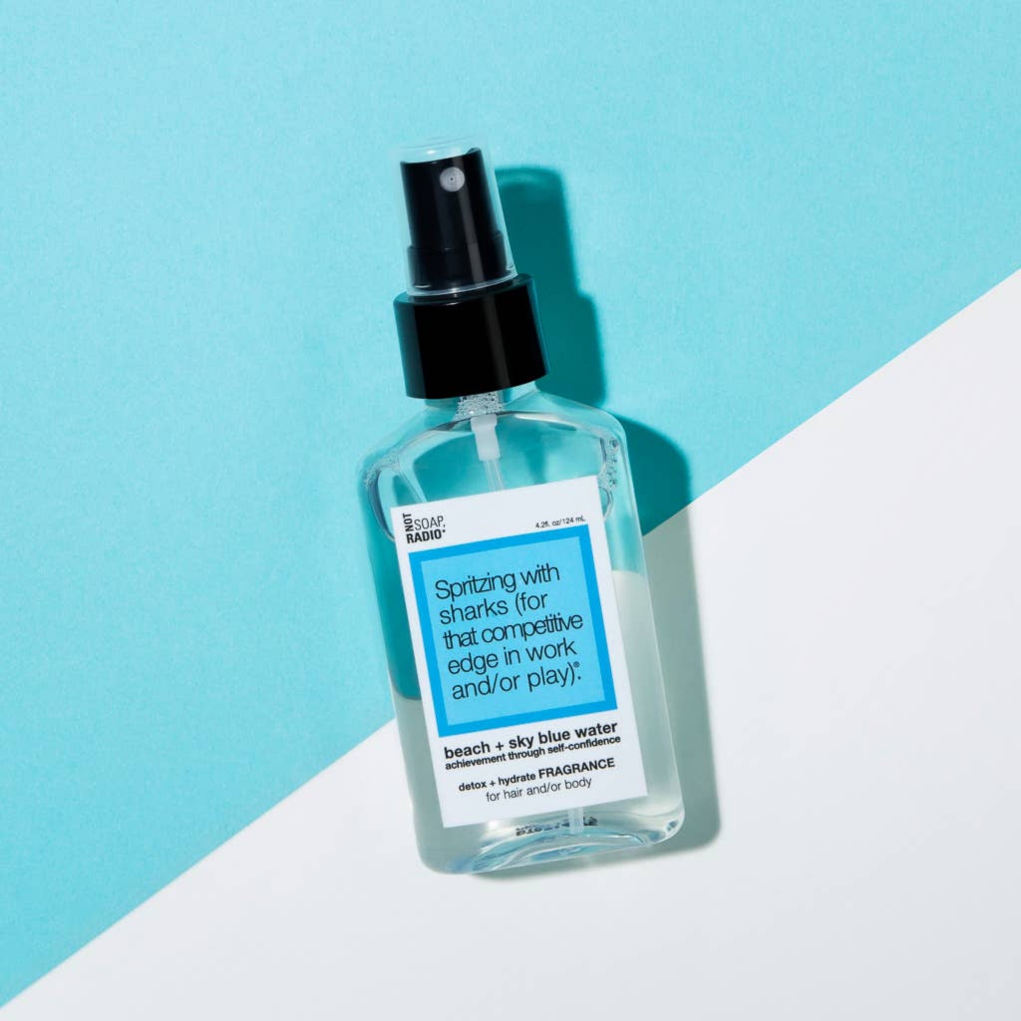 Spritzing With Sharks FRAGRANCE (Beach + Sky blue water)