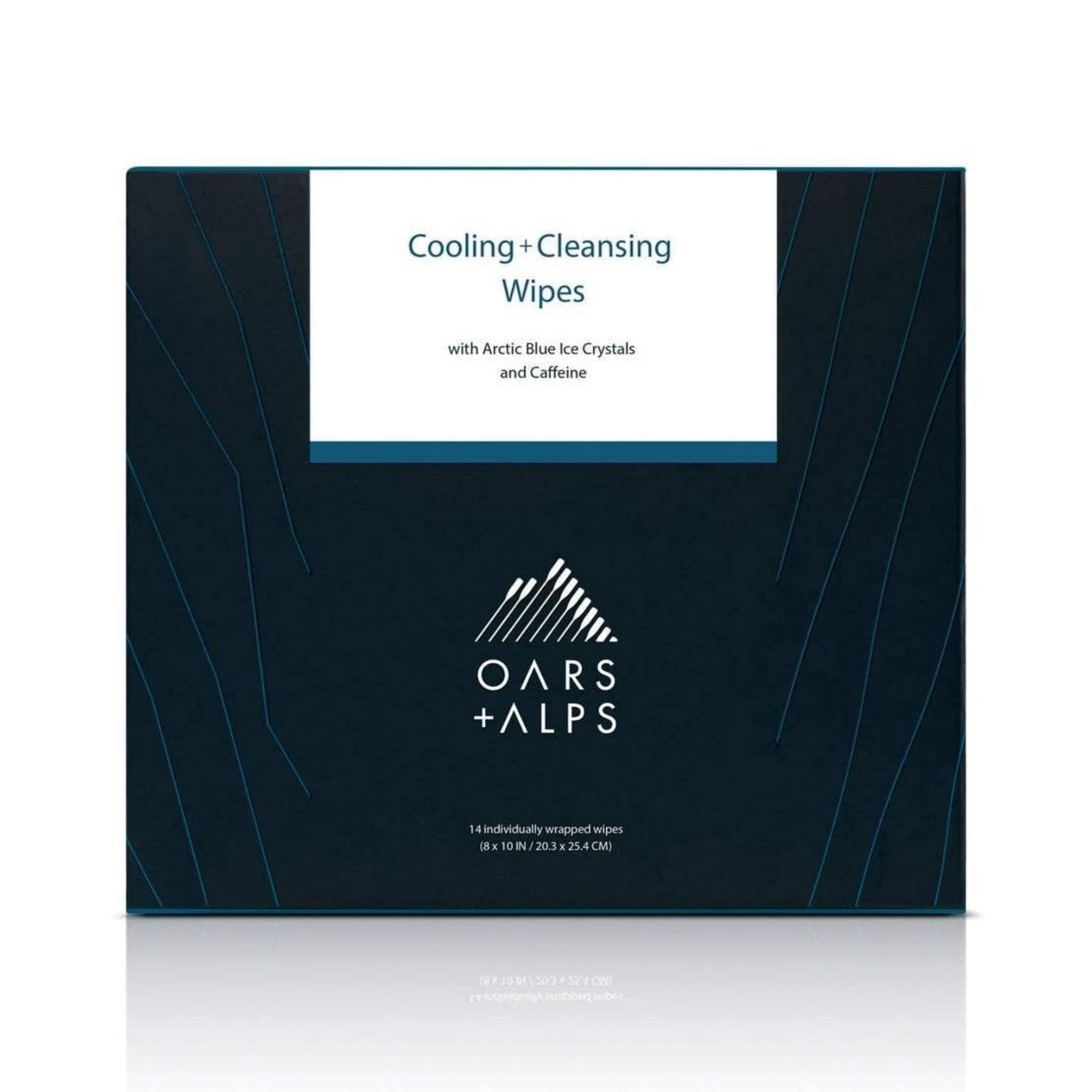 Cooling + Cleansing Wipes - Exfoliate + Caffeine Boost