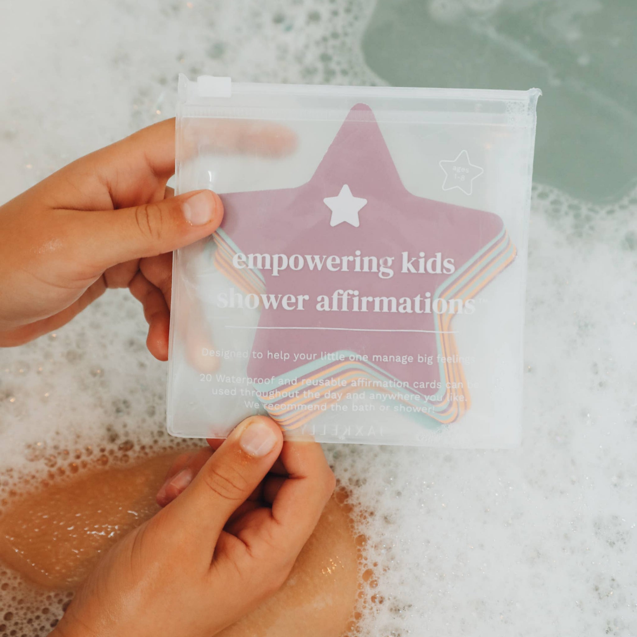 Shower Affirmation™ Cards - EMPOWERING KIDS