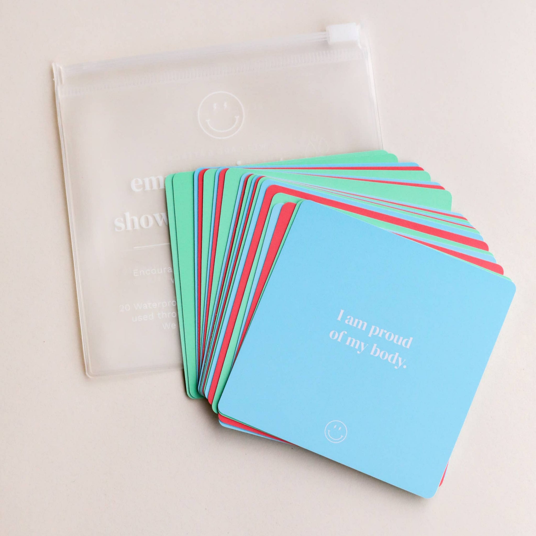 Shower Affirmation™ Cards - EMPOWERING TEENS