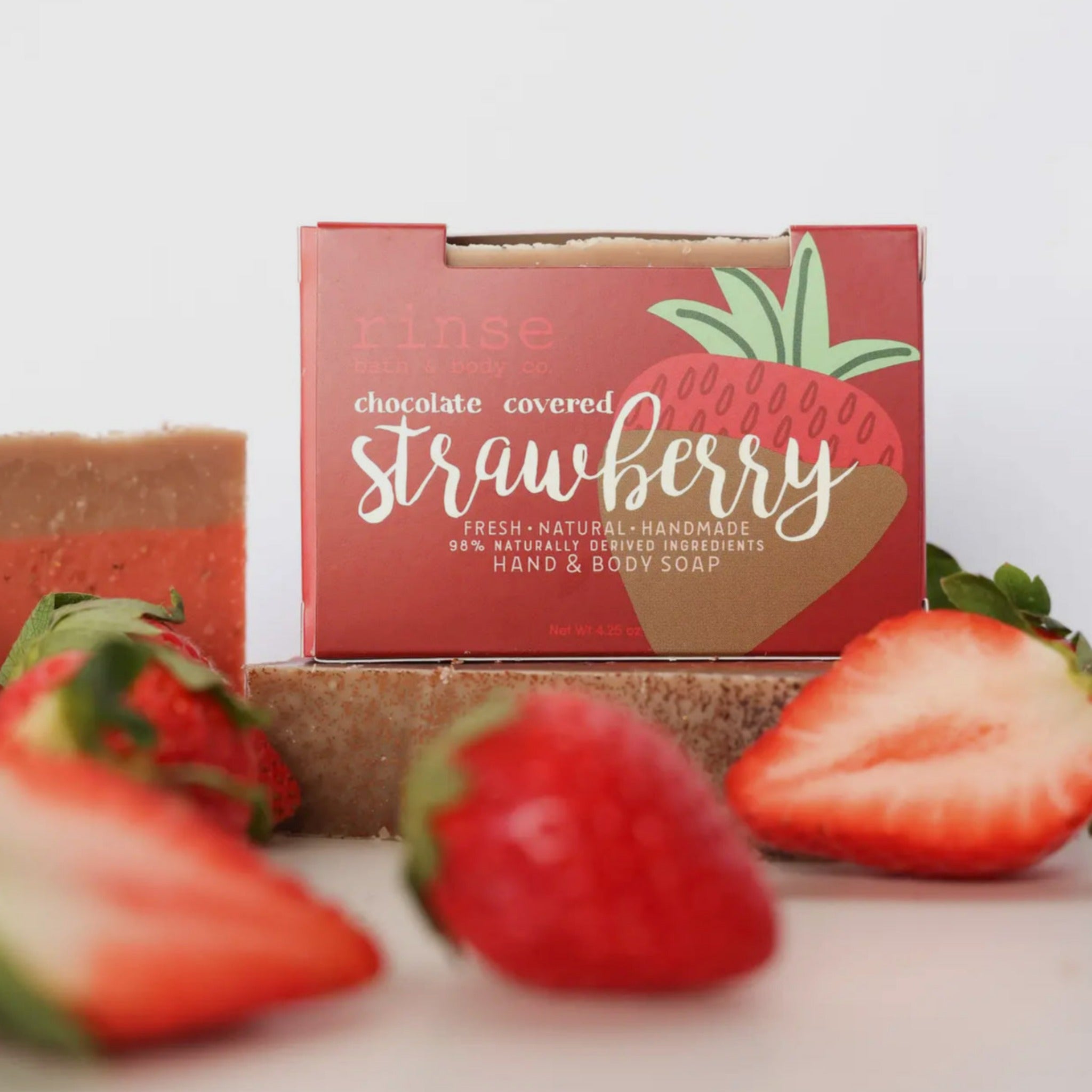 Chocolate Covered Strawberry Soap - Rinse