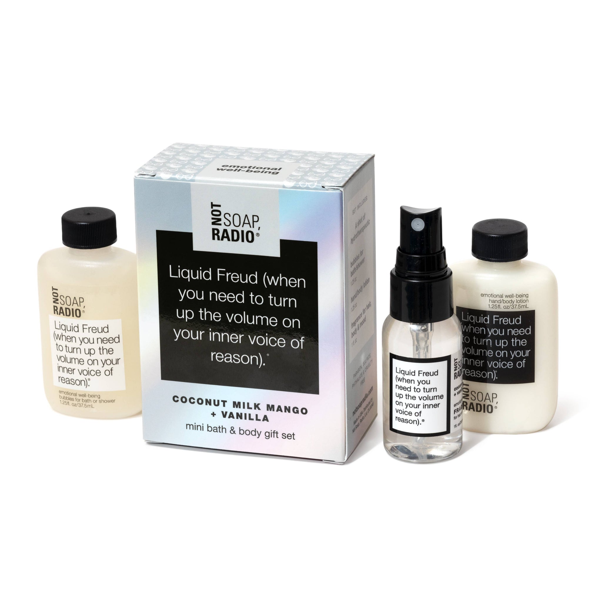 Liquid Freud Mini Set - Coconut Milk + Mango + Vanilla