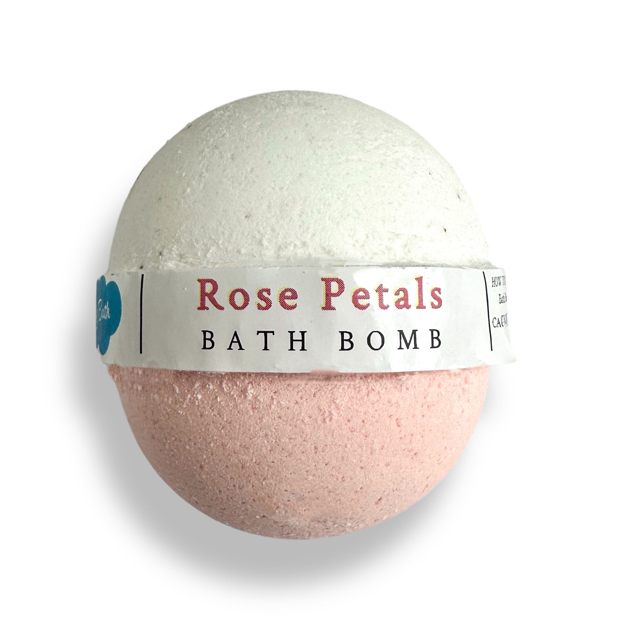 Shea Butter BATH BOMBS Rose Petals