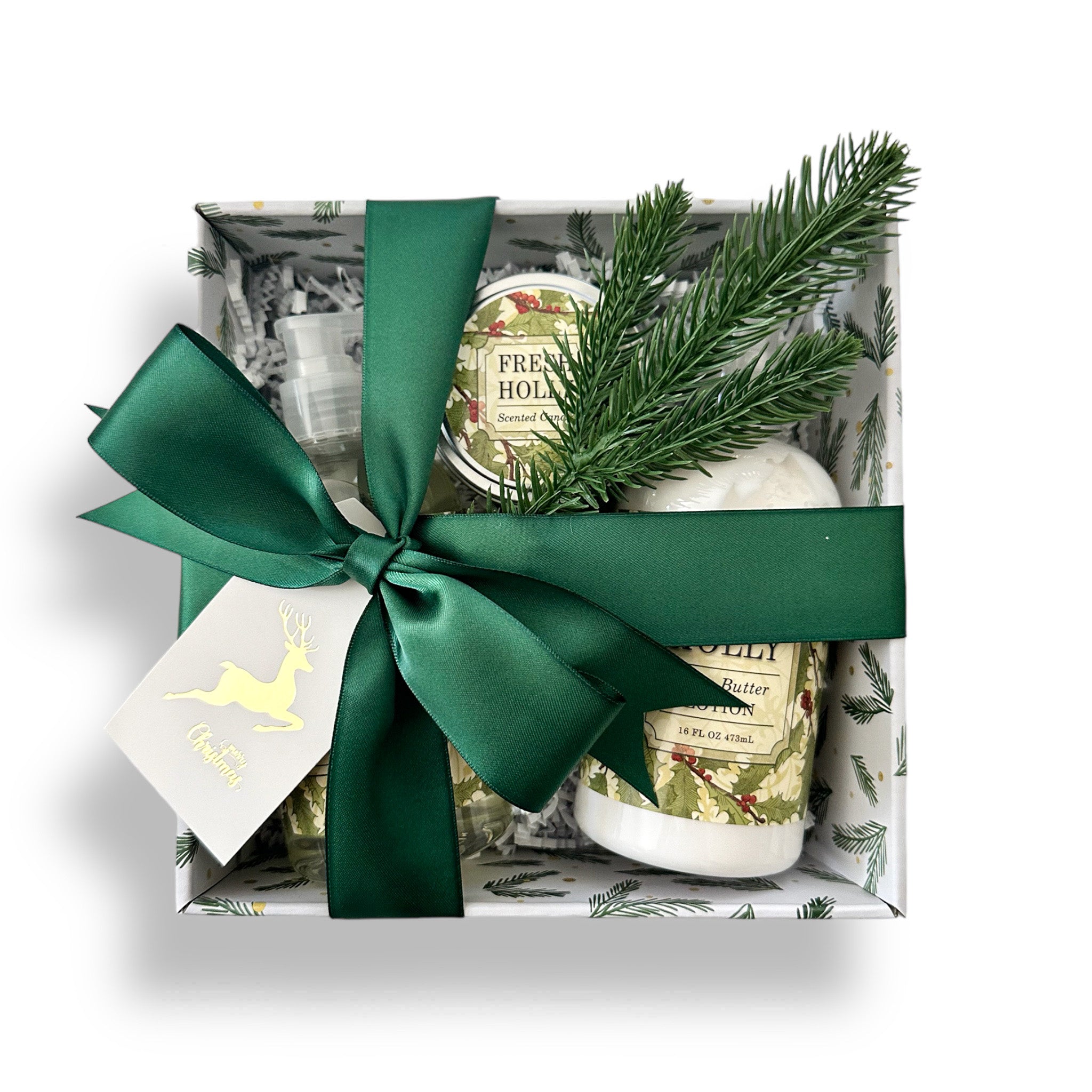 Greenwich Bay Trading Company FRESH HOLLY Holiday Gift Set