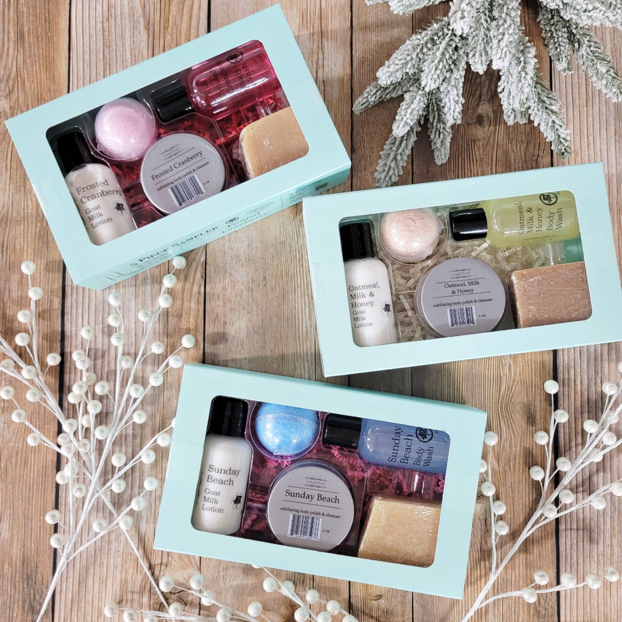 Simplified Soap - 5 Piece Gift Sets Lotion Wash Soap