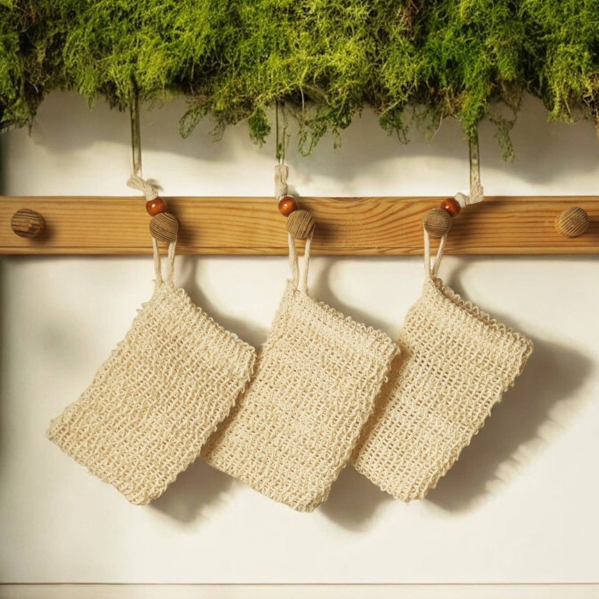 Set of 3 SISAL SOAP SAVER Bag