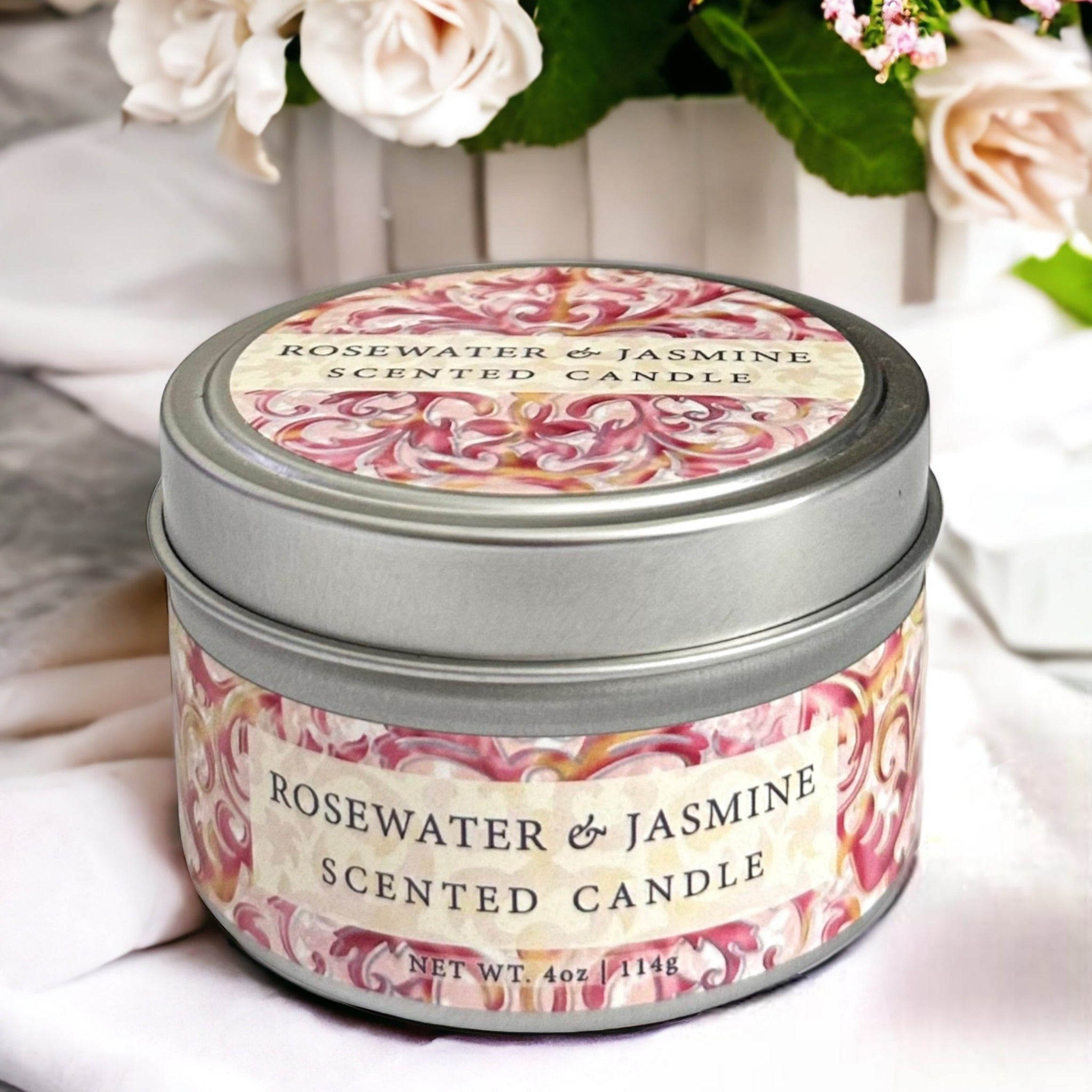 Greenwich Bay Trading Company Rosewater Jasmine Candle