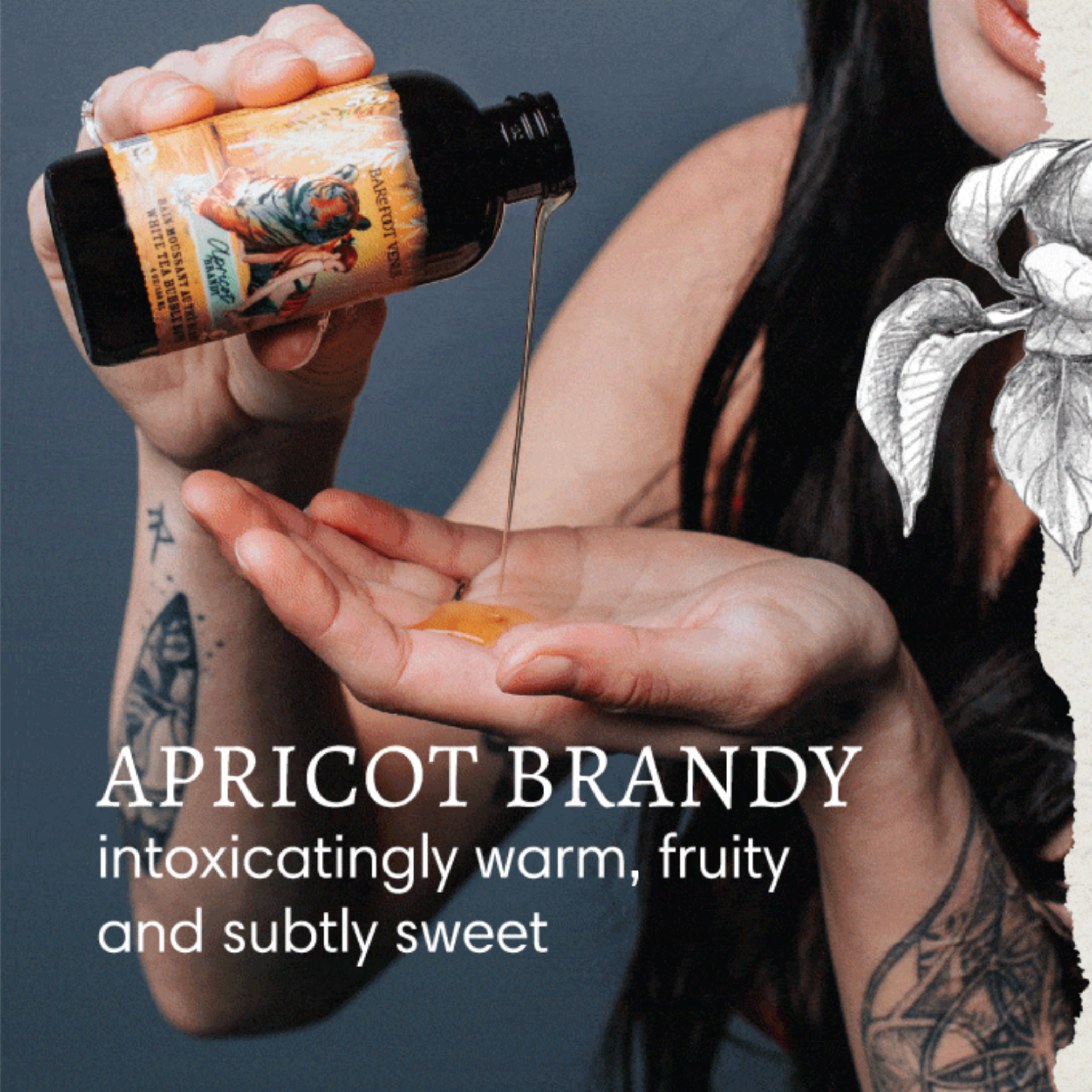APRICOT BRANDY Creamy Body Wash