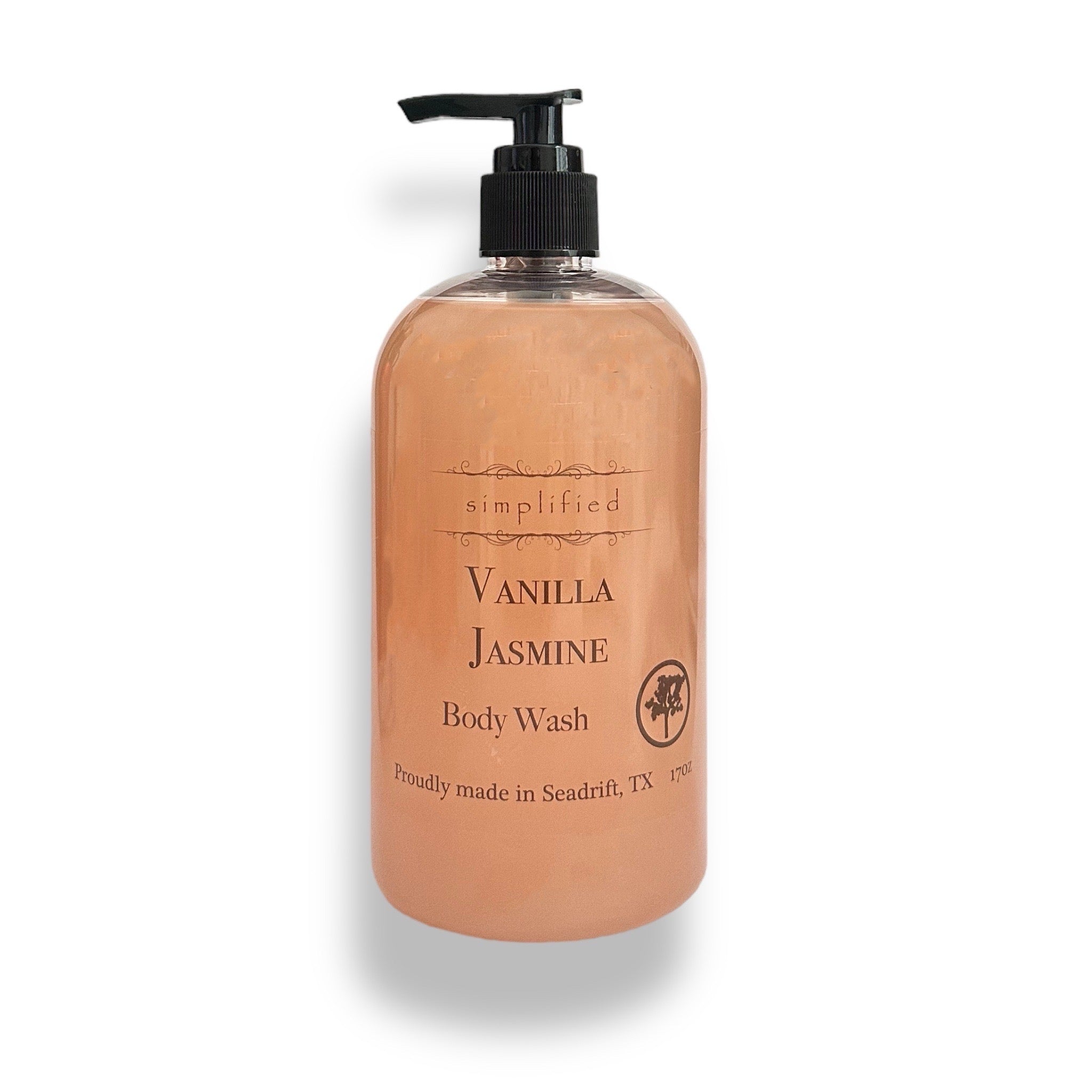 Simplified Soap Body Wash Vanilla Jasmine