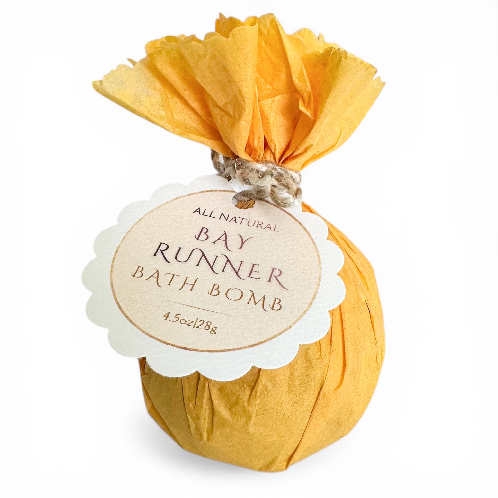 BAY RUNNER Bath Bomb (Cinnamon + Clove + Patchouli)