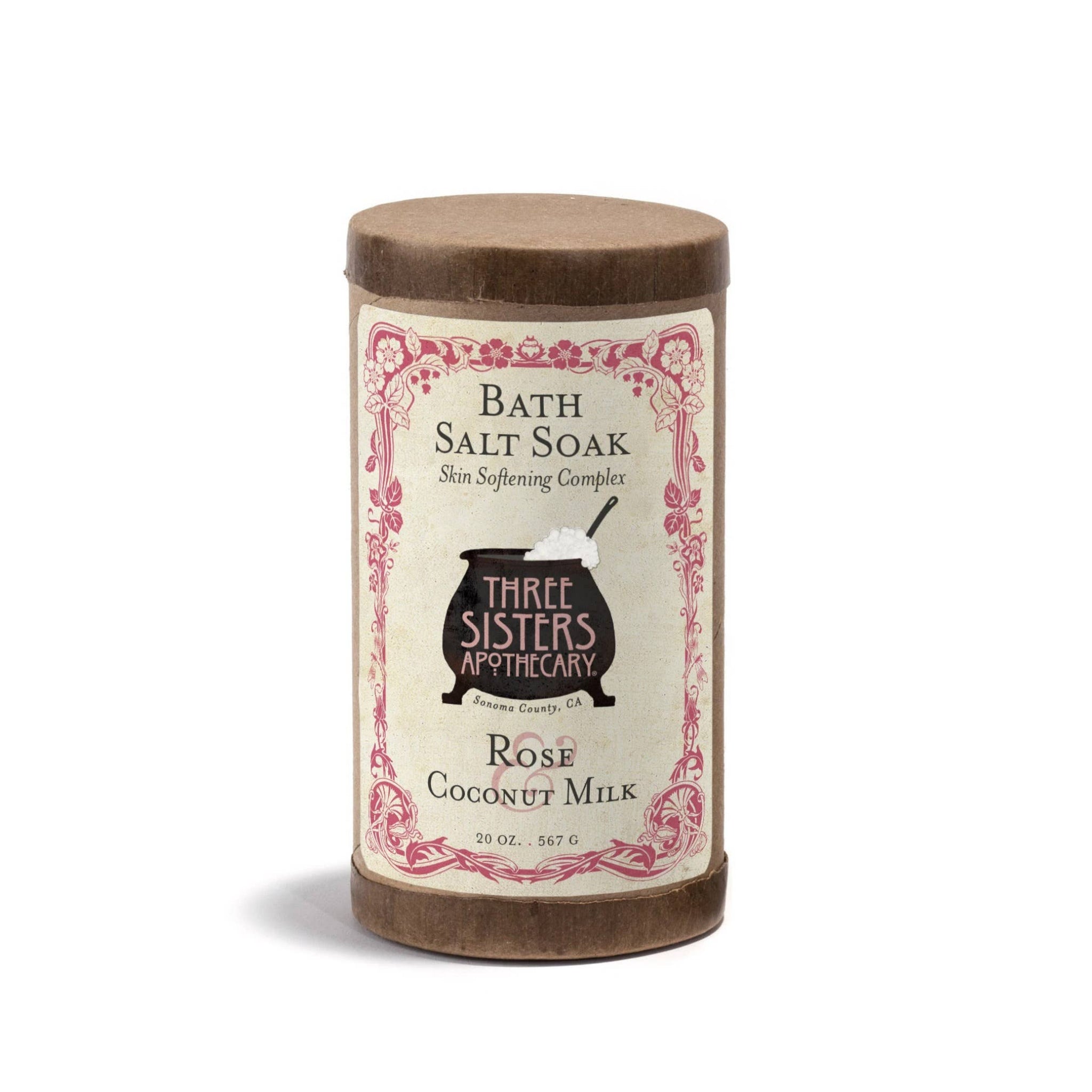 Bath Salt Soak - Rose & Coconut Milk