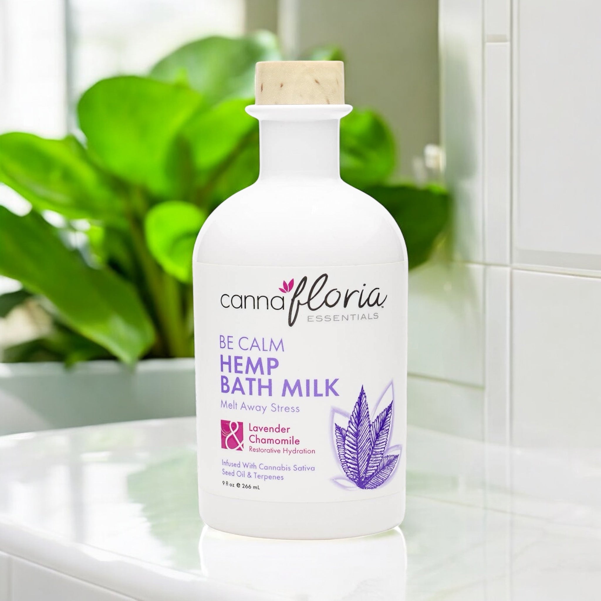 Be Calm HEMP BATH MILK CannaFloria