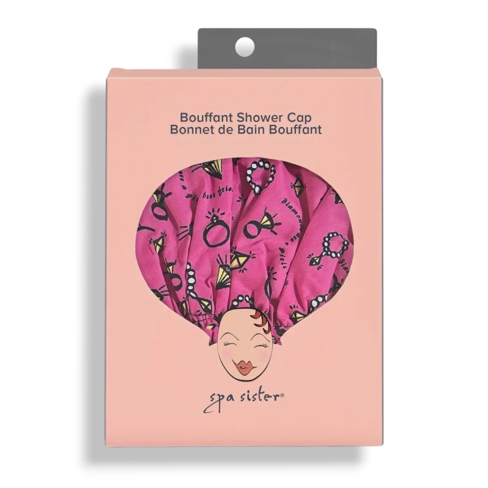 Bouffant SHOWER CAPS Diamonds