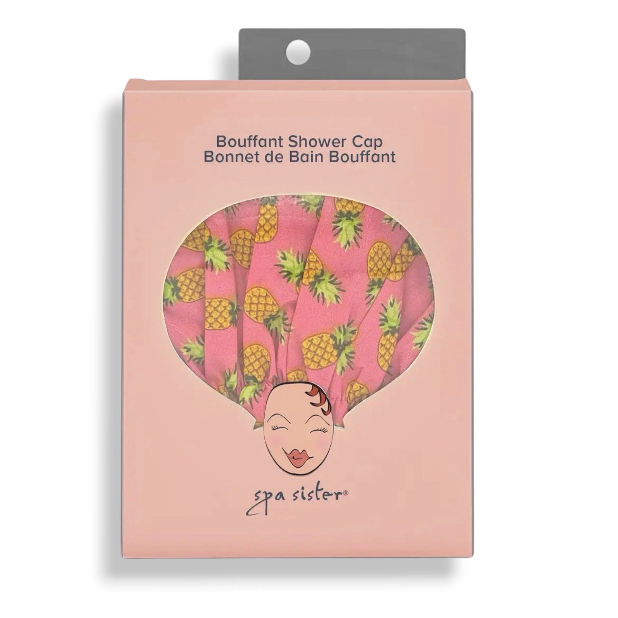Bouffant SHOWER CAPS Retro Pineapples
