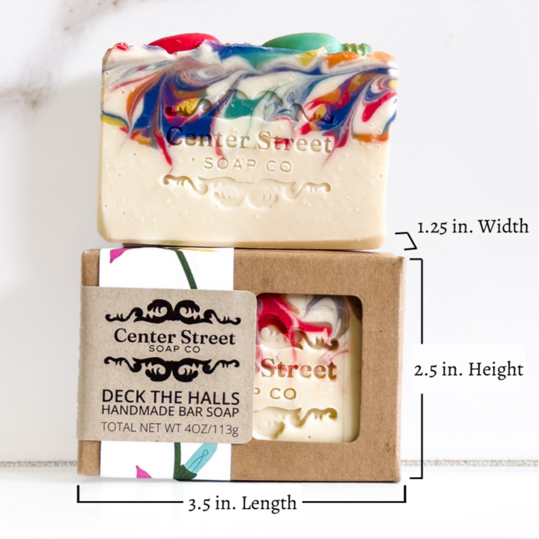 DECK THE HALLS Soap (Cinnamon)