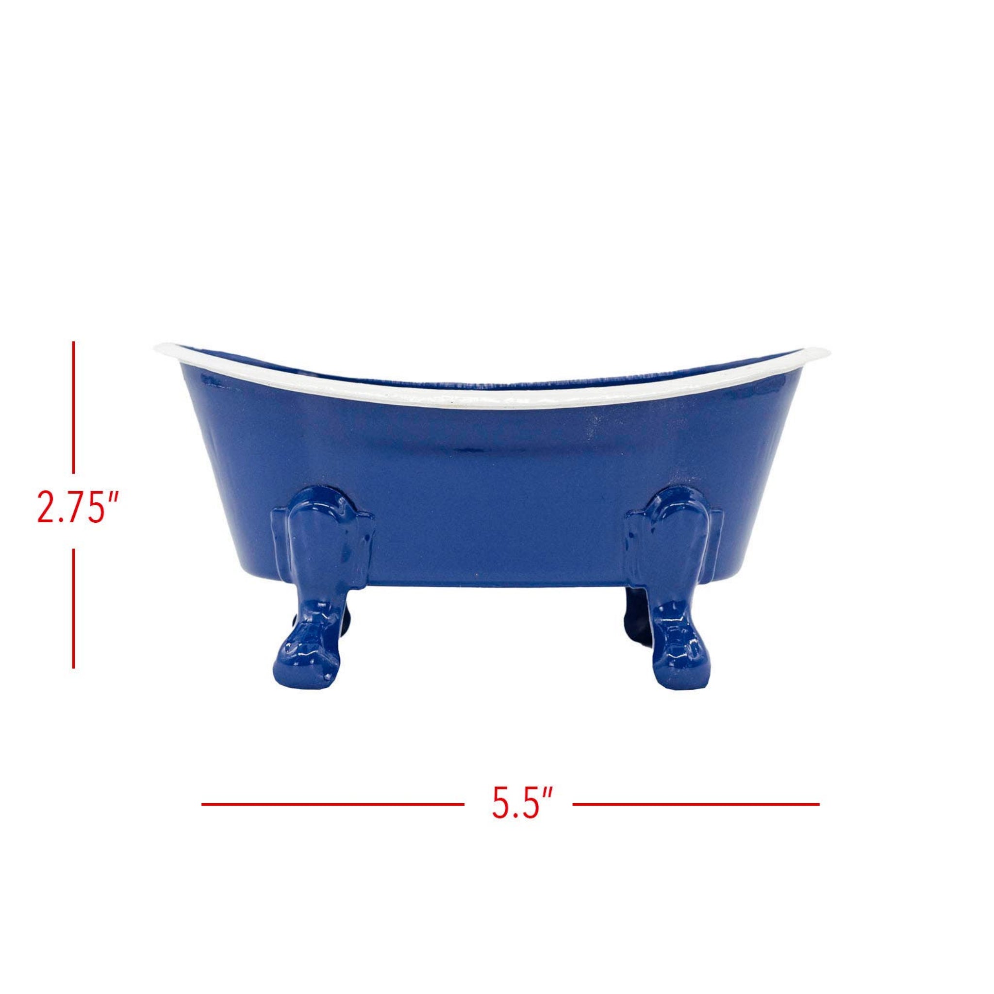 Enamel Bathtub Metal Soap Dish