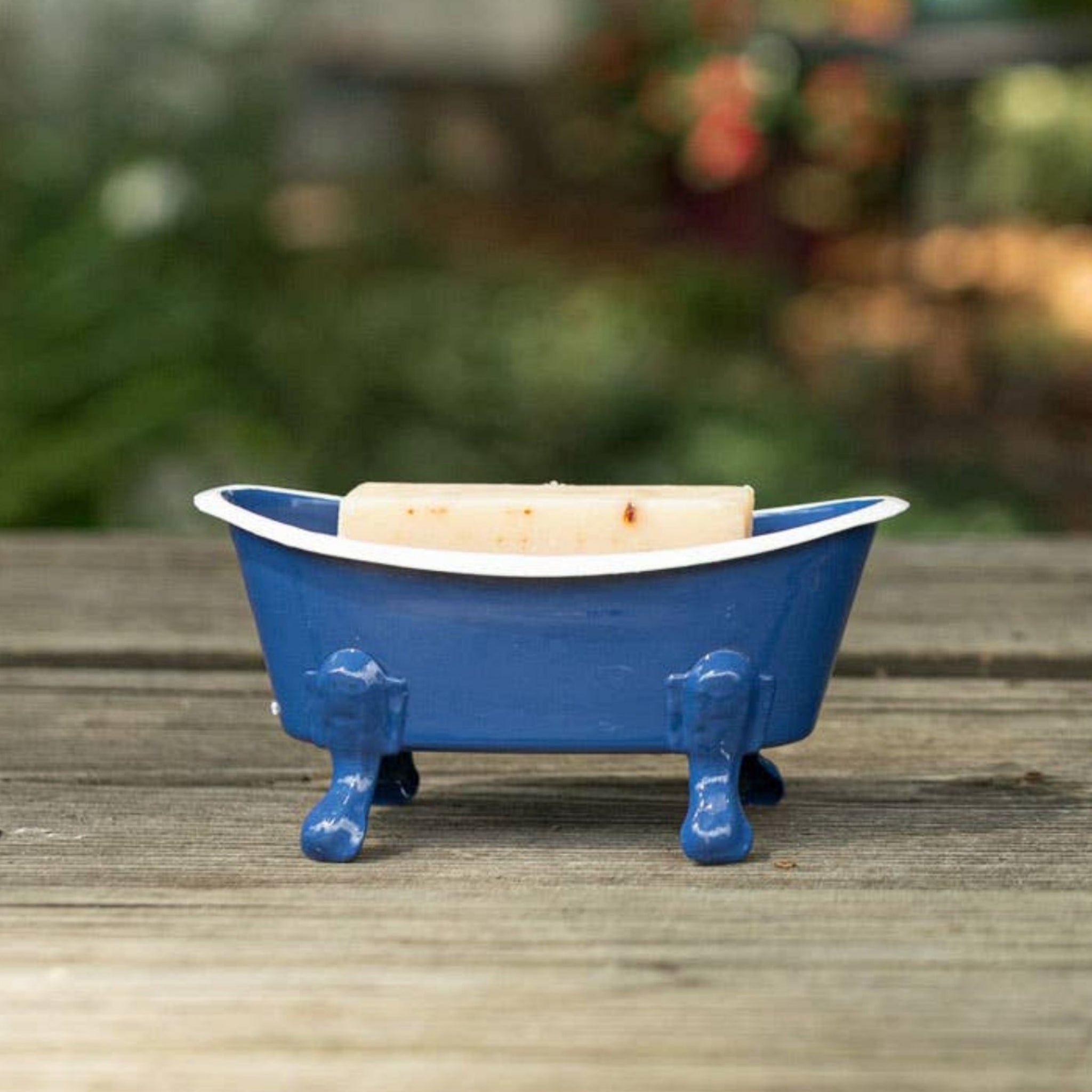 Enamel Bathtub Metal Soap Dish