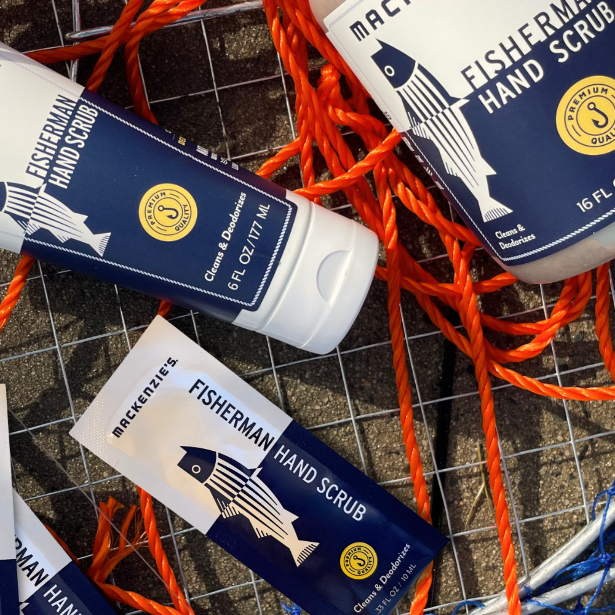 Fisherman Hand Scrub - 12x Travel Size