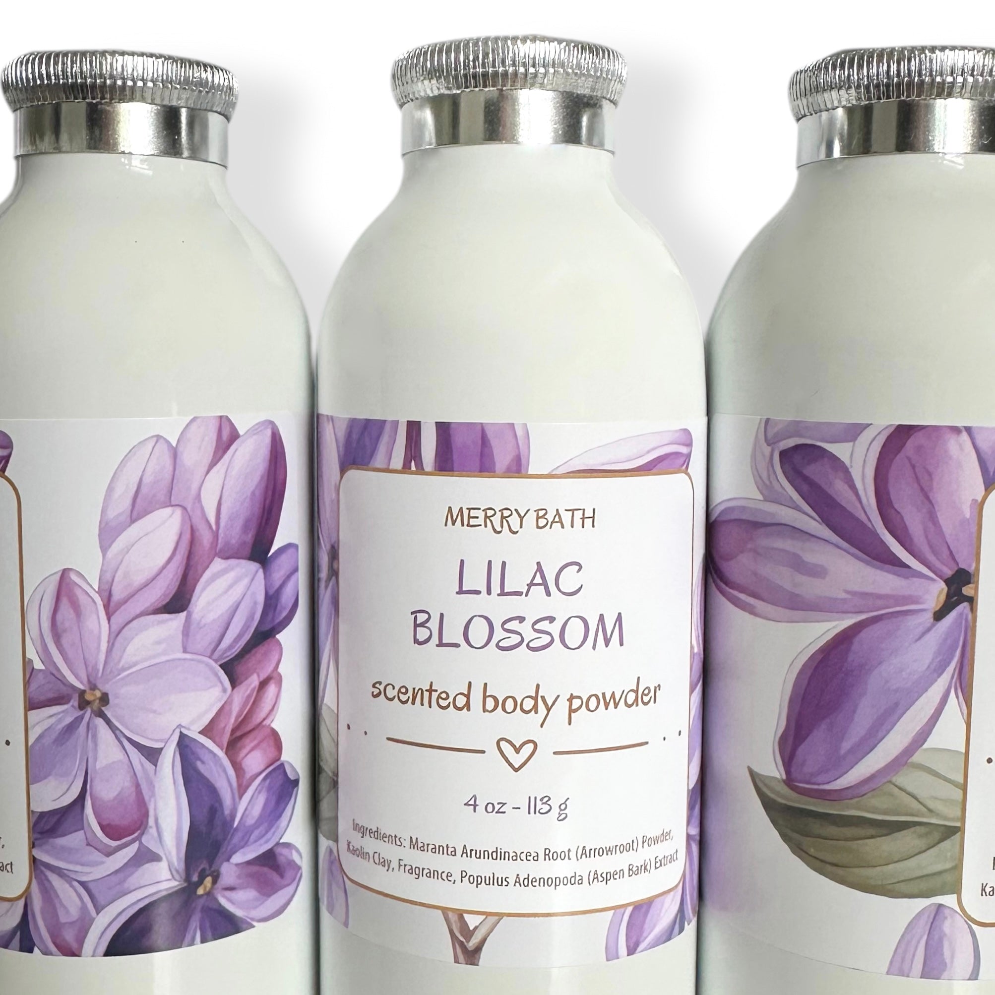 Natural Dusting Powder - LILAC BLOSSOM