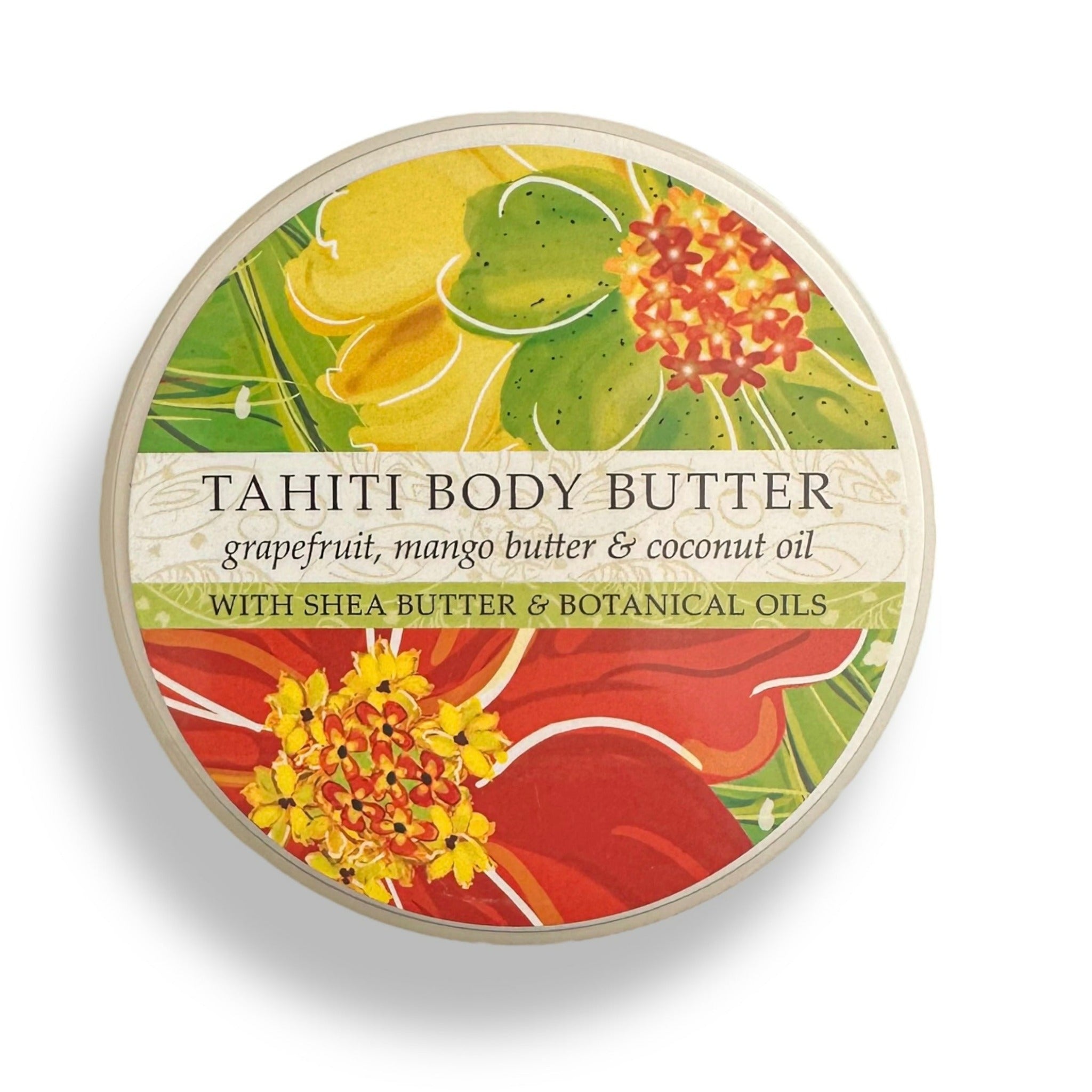 Greenwich Bay Trading TAHITI Body Butter - Grapefruit + Mango Butter + Coconut Oil