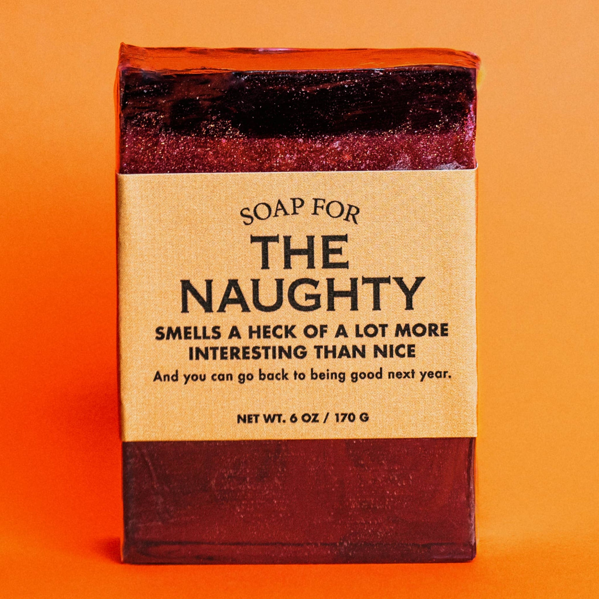 Funny Holiday Soap For The NAUGHTY (Vodka Cranberry)