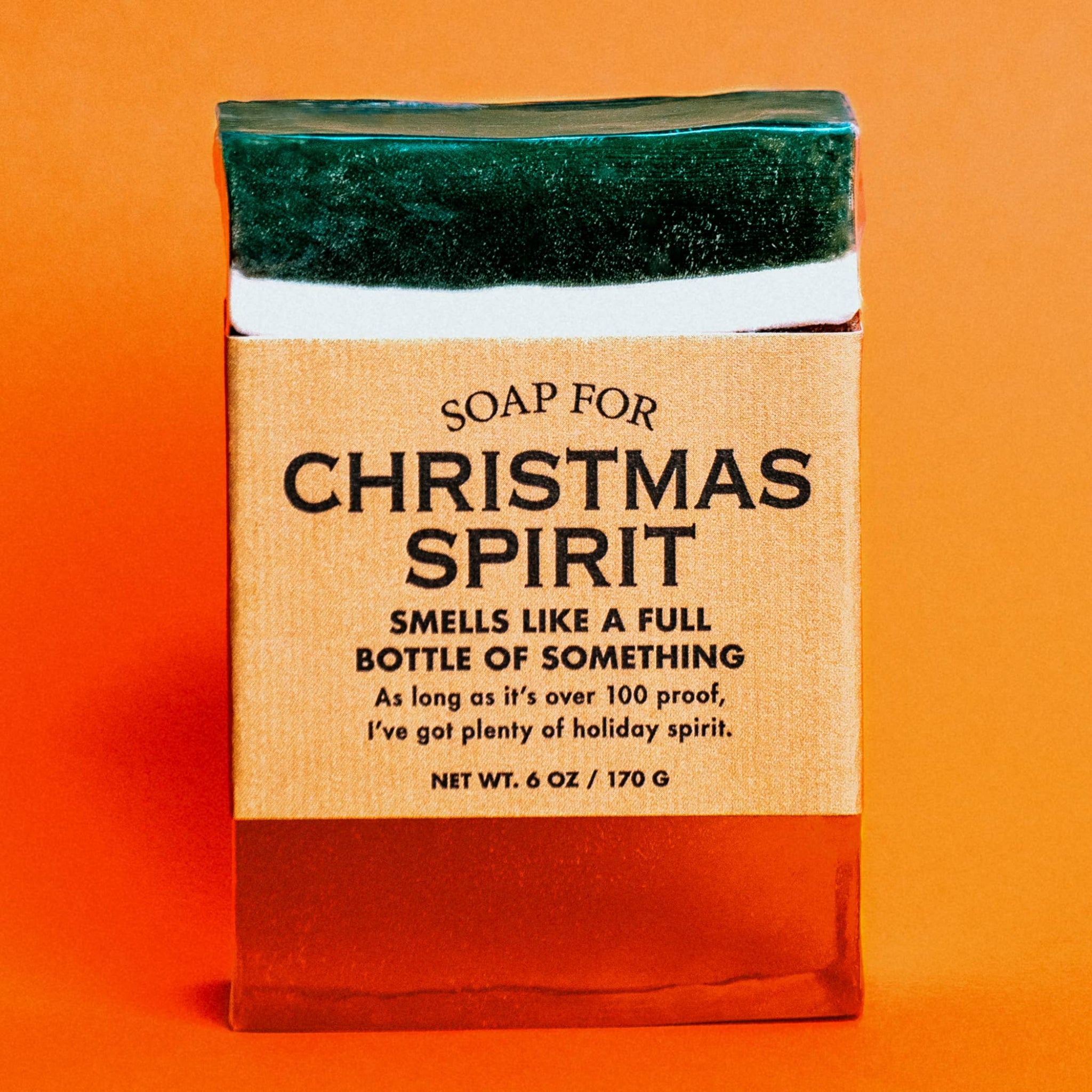 Funny Soap - CHRISTMAS SPIRIT (Apple Pie Moonshine)