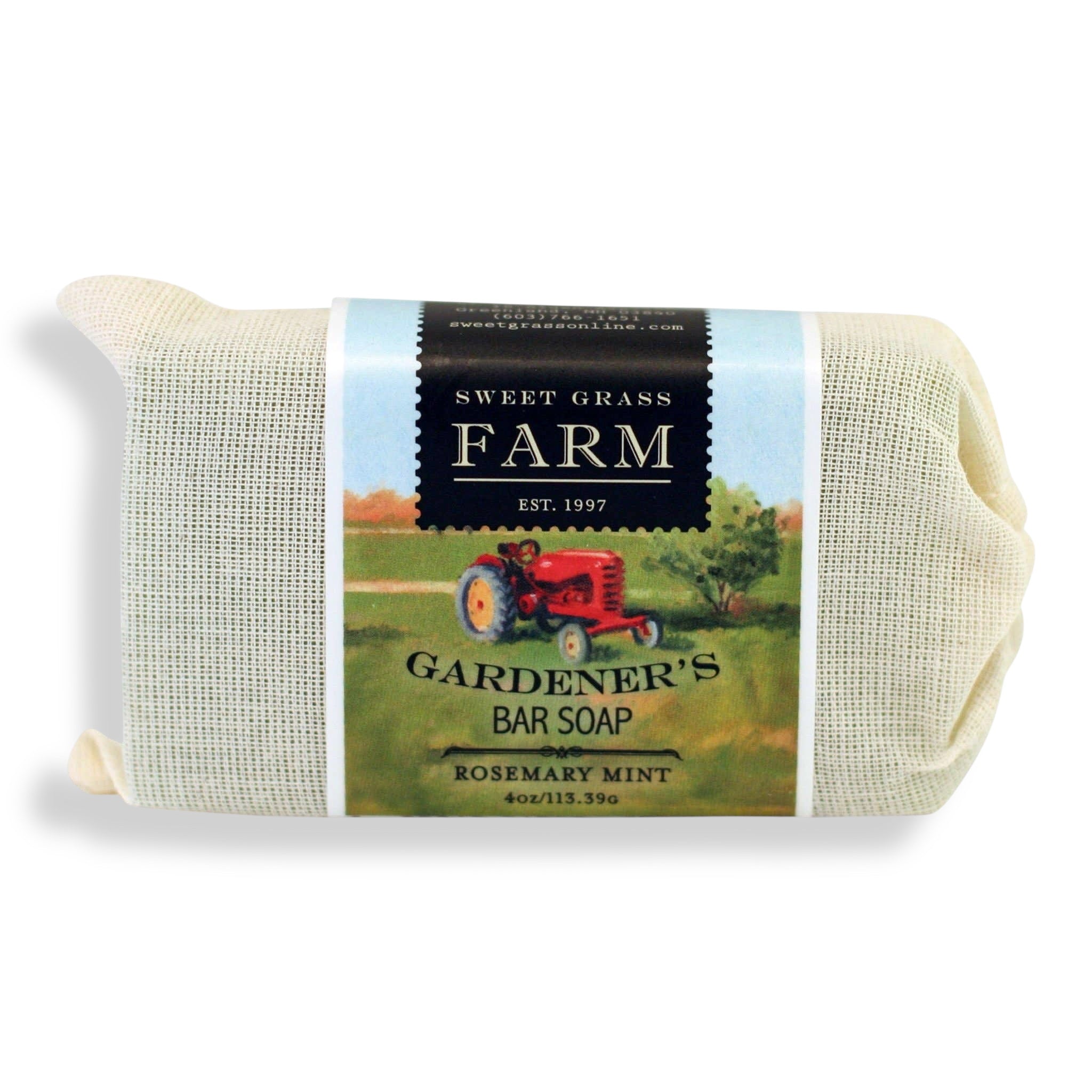 Sweet Grass Farm Gardener's Bar Soap