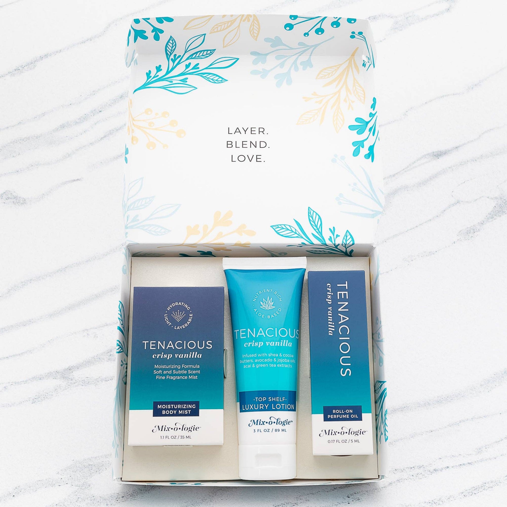 Gift Set Trio - TENACIOUS (Crisp Vanilla)