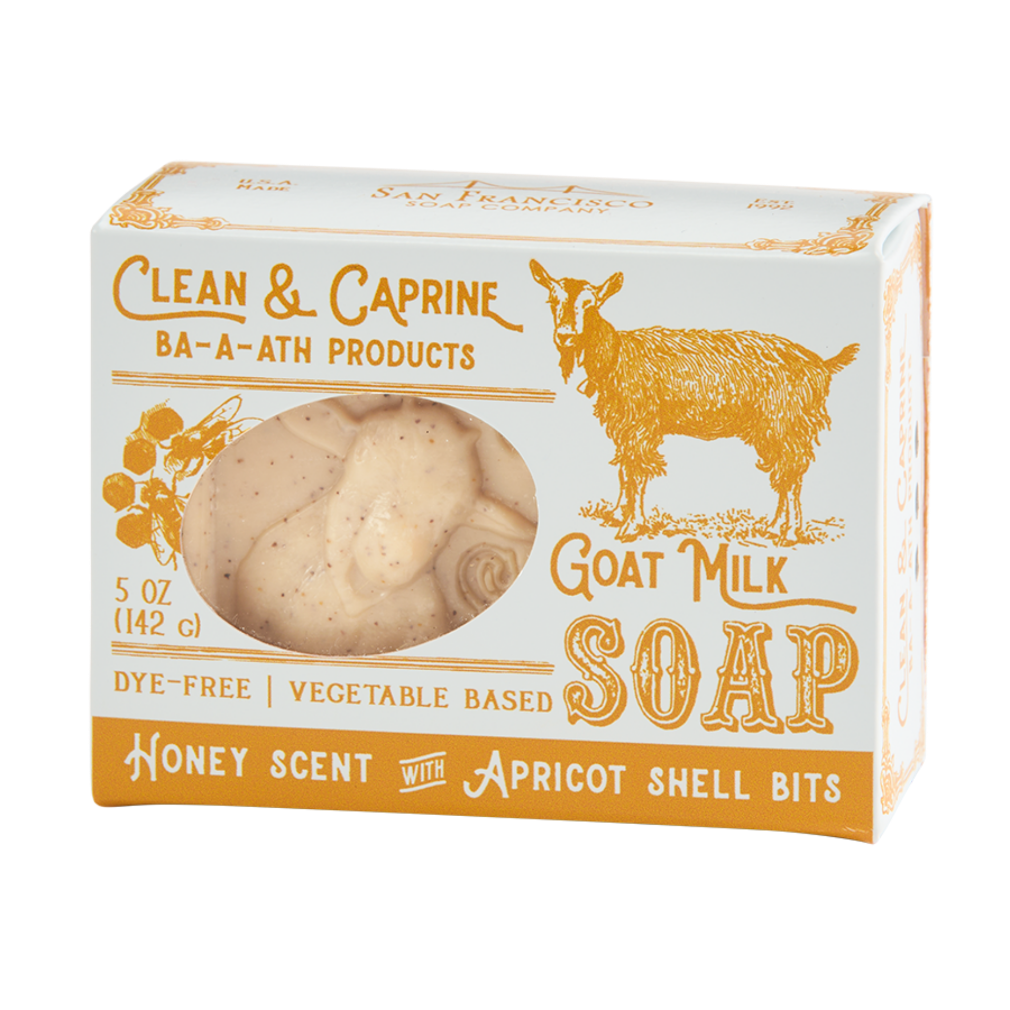 Goat Milk Soap - HONEY APRICOT