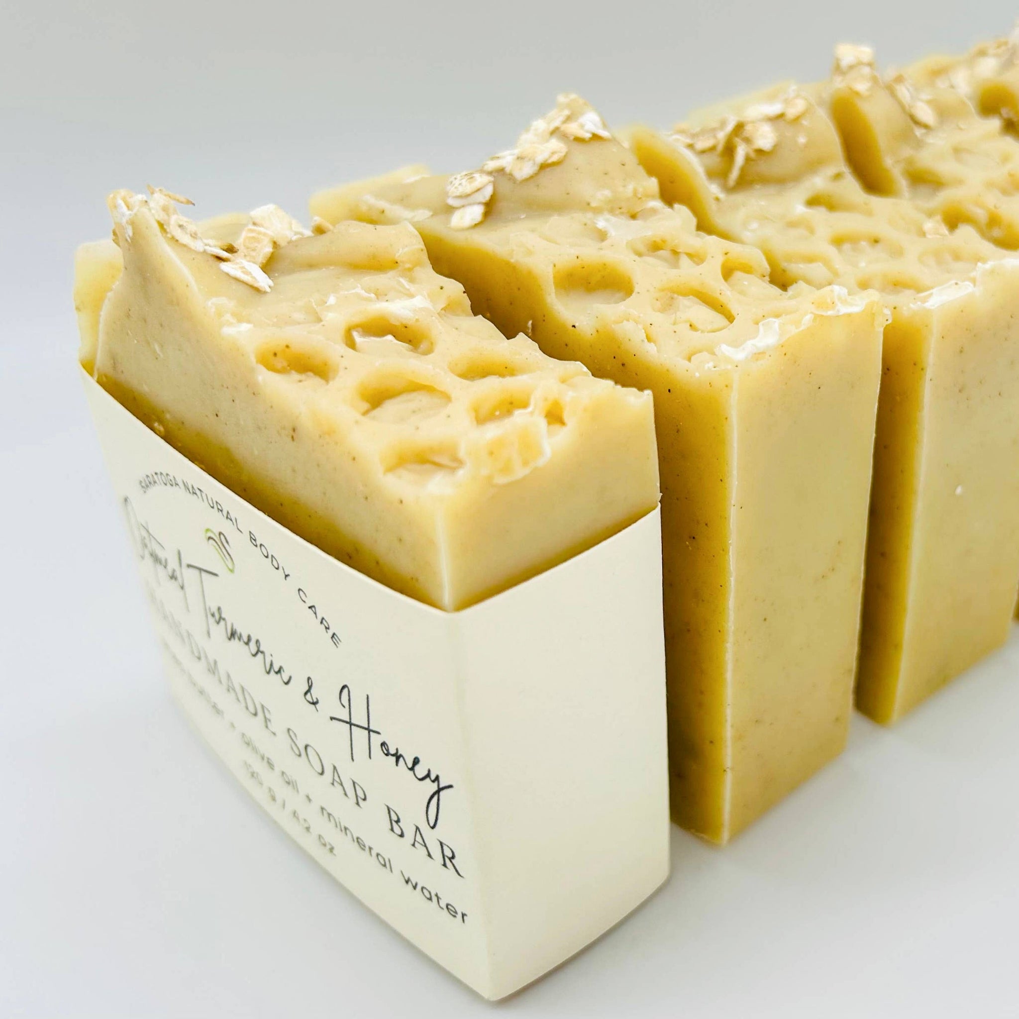 Handmade OATMEAL TURMERIC HONEY  Soap