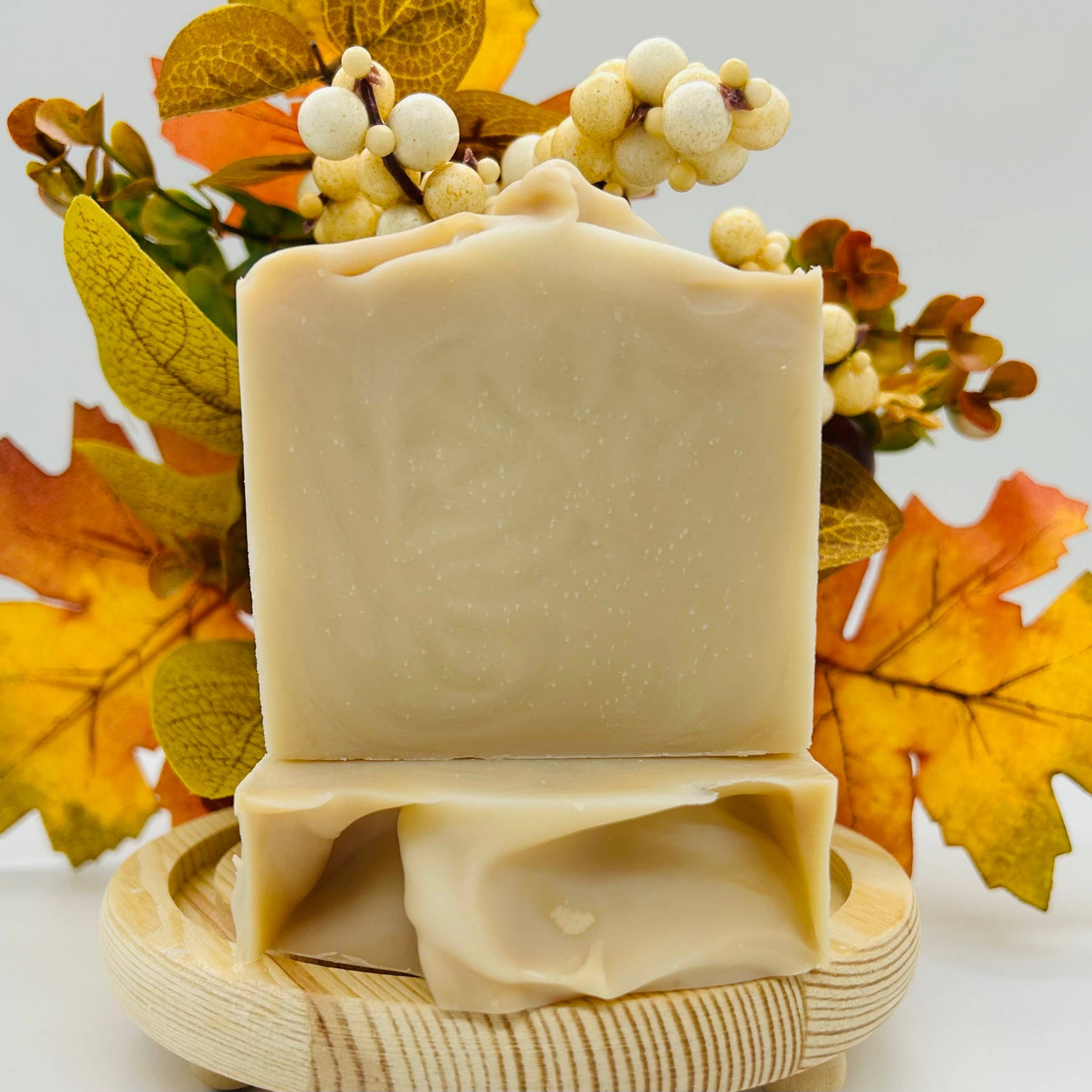 Handmade PUMPKIN SANDALWOOD Soap