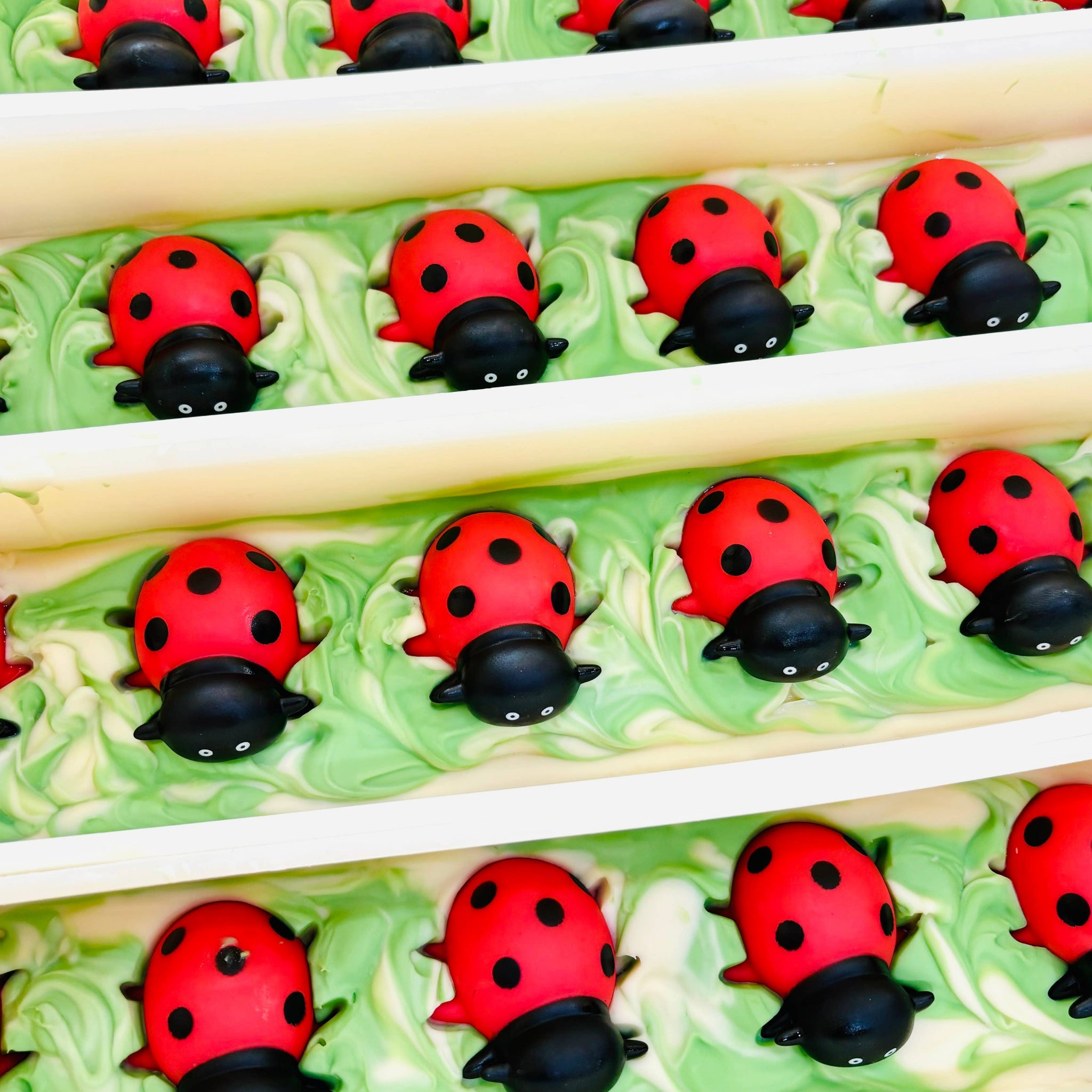 Handmade Soap Bar for Kids - Ladybug